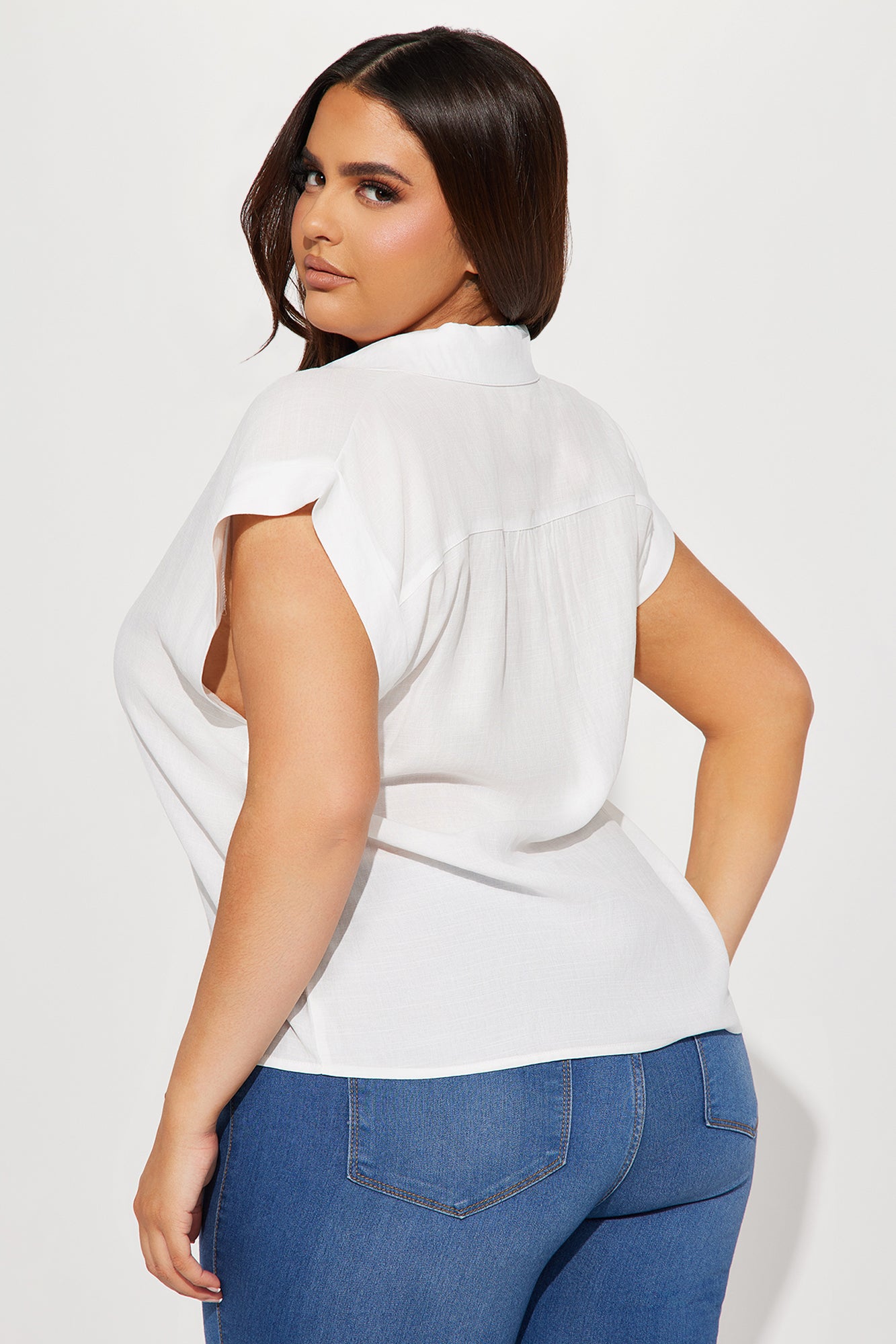 In Your Memories Linen Shirt - Off White - Image 6