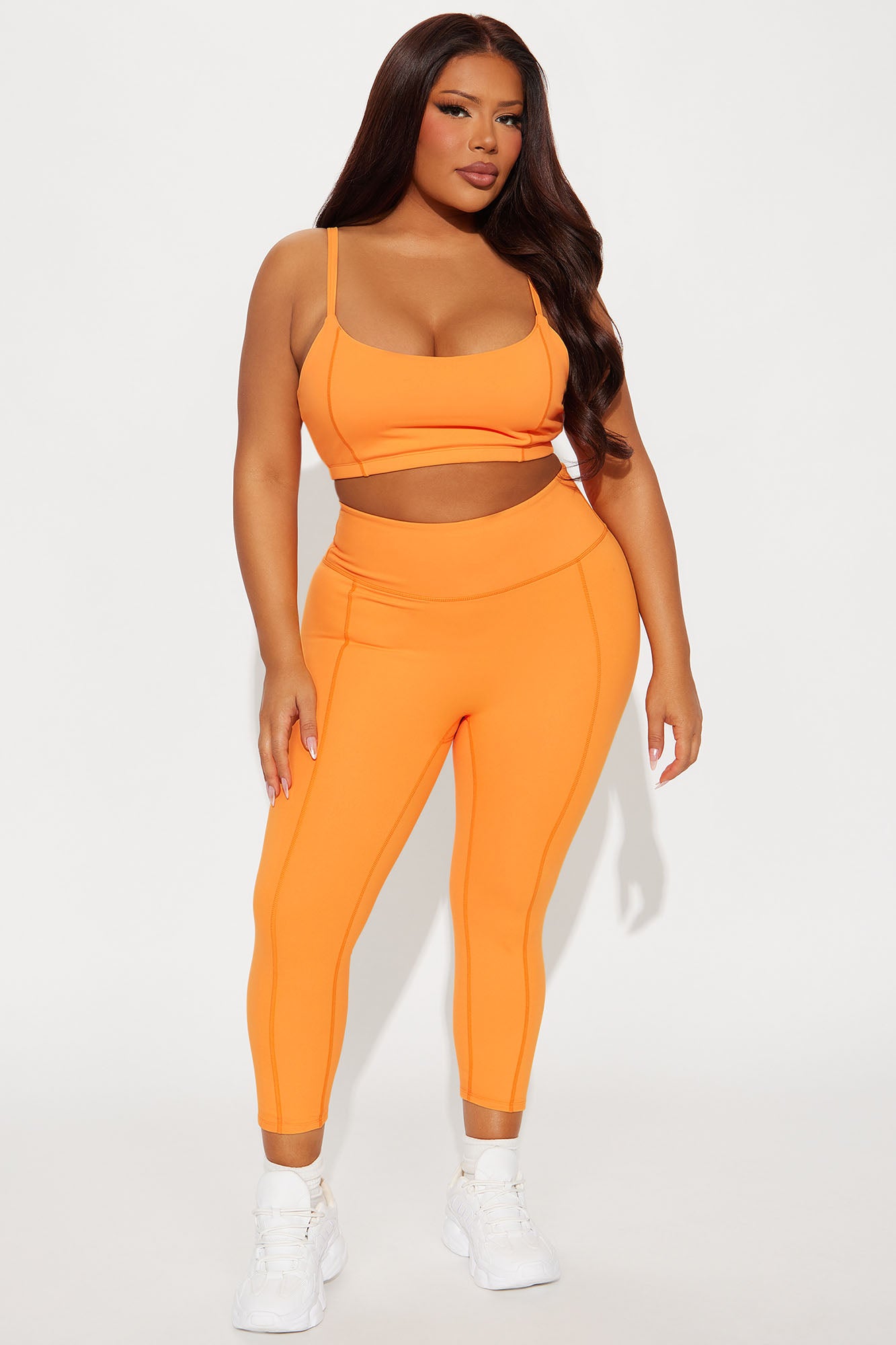 Sweat Out Super Soft Sports Bra - Tangerine - Image 5