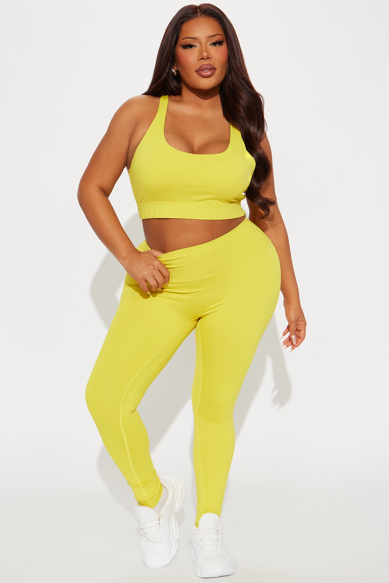 Very Mindful Sports Bra - Mustard - Image 5