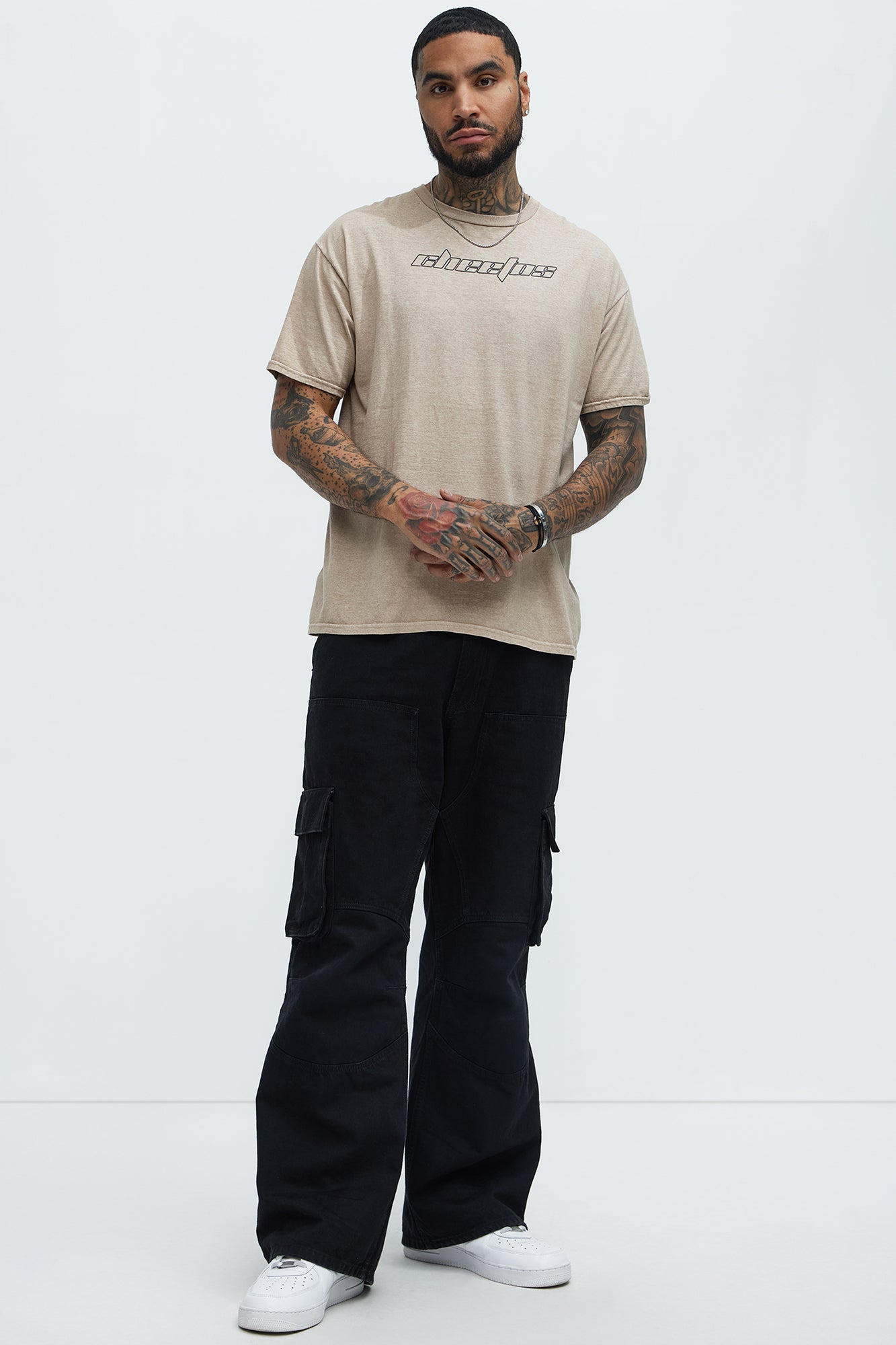 Cheetos Stay Cheesy Short Sleeve Tee - Tan - Image 4