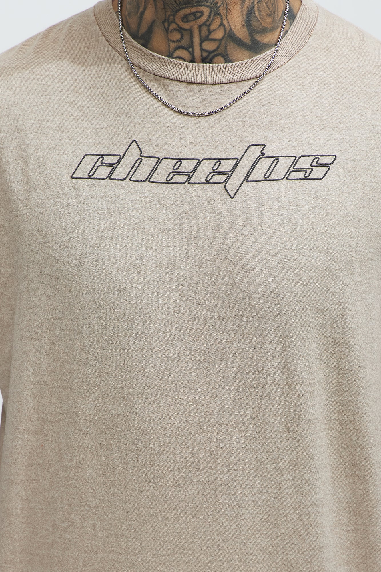 Cheetos Stay Cheesy Short Sleeve Tee - Tan - Image 3