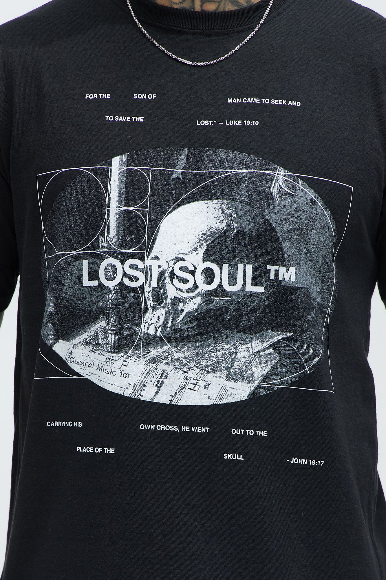 Lost Soul Short Sleeve Tee - Black - Image 3