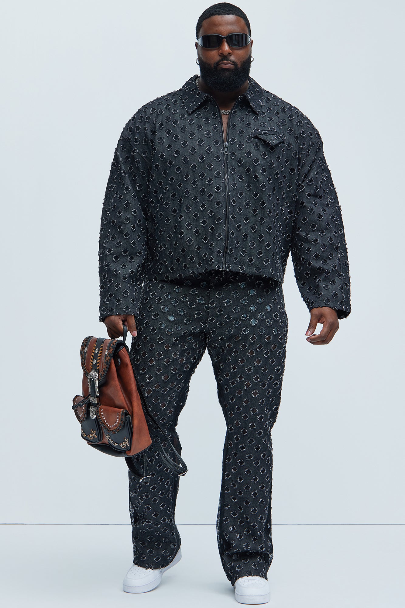Bravo Cropped Jacket - Black - Image 6