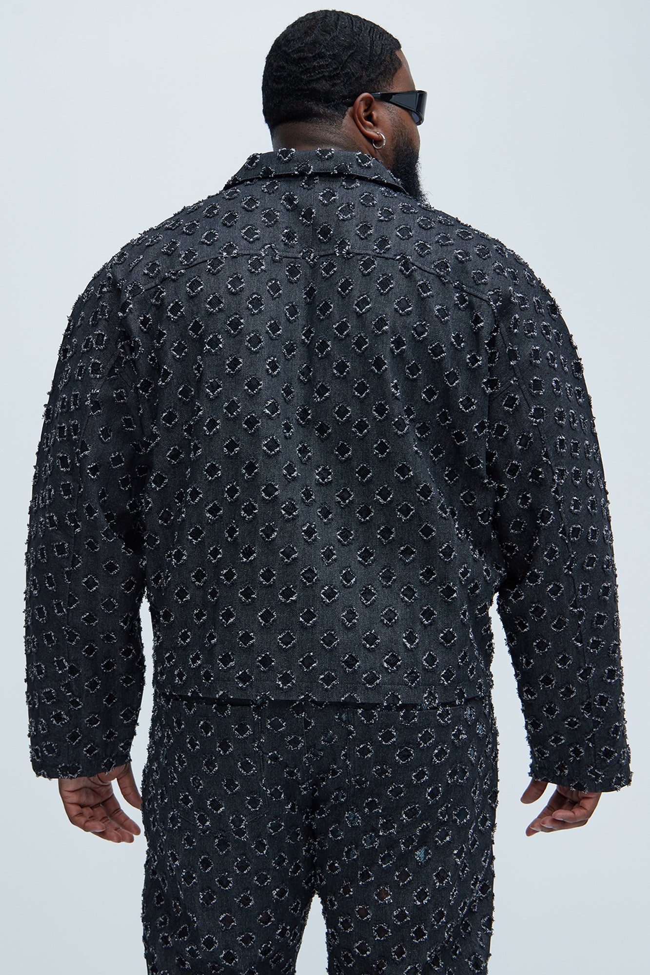 Bravo Cropped Jacket - Black - Image 8
