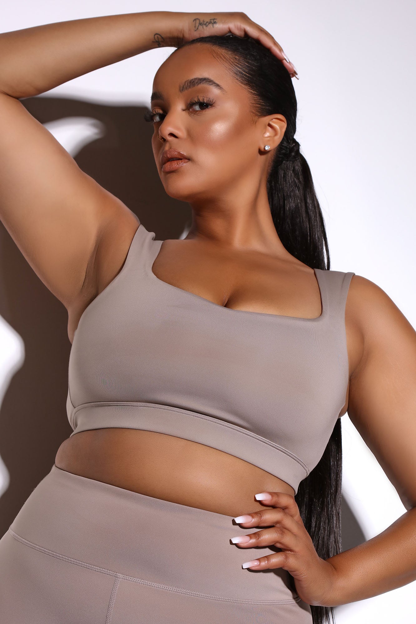 Morph Volans Bra - Taupe - Image 6