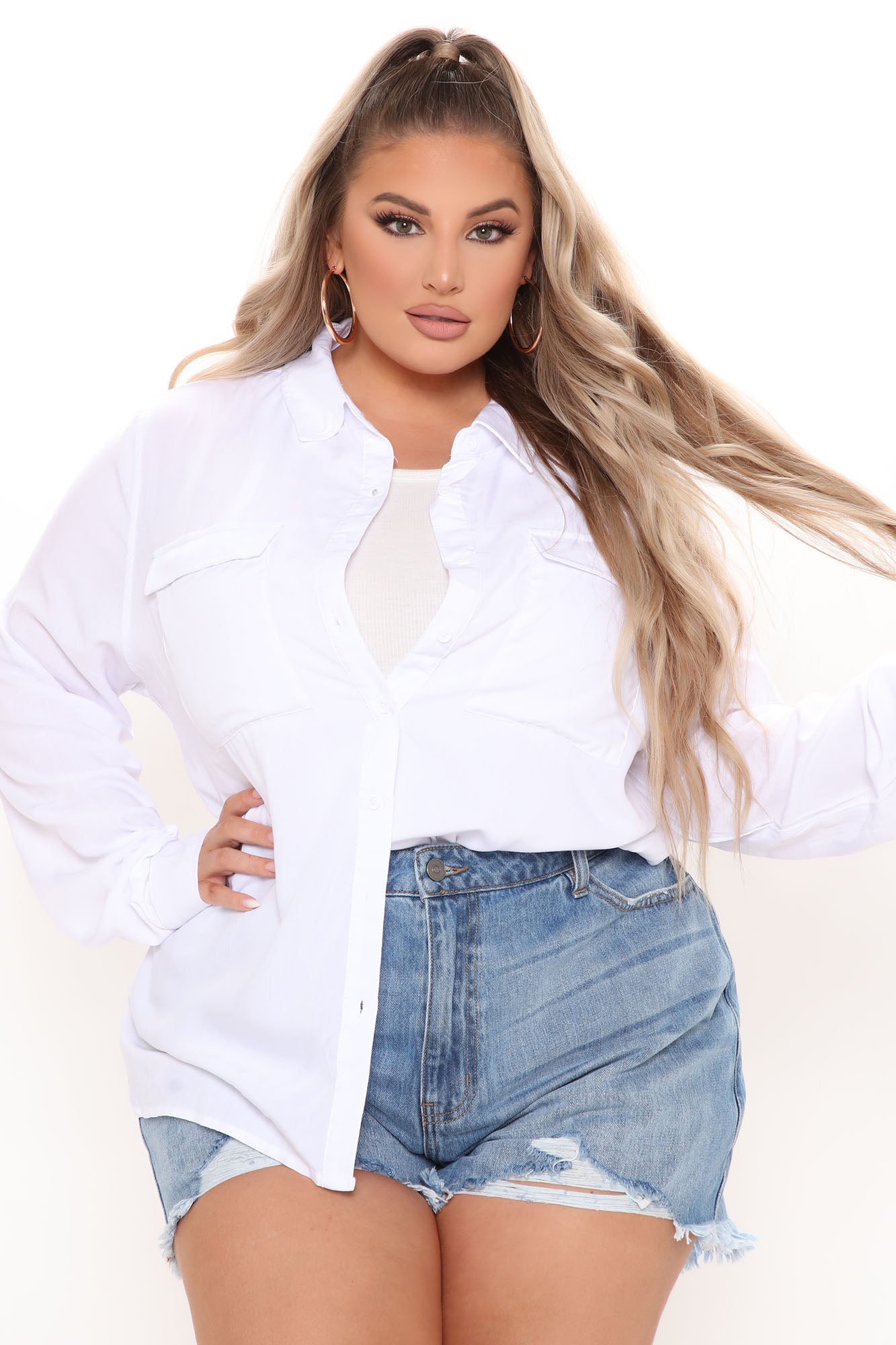 You Better Work Shirt II - White - Image 10