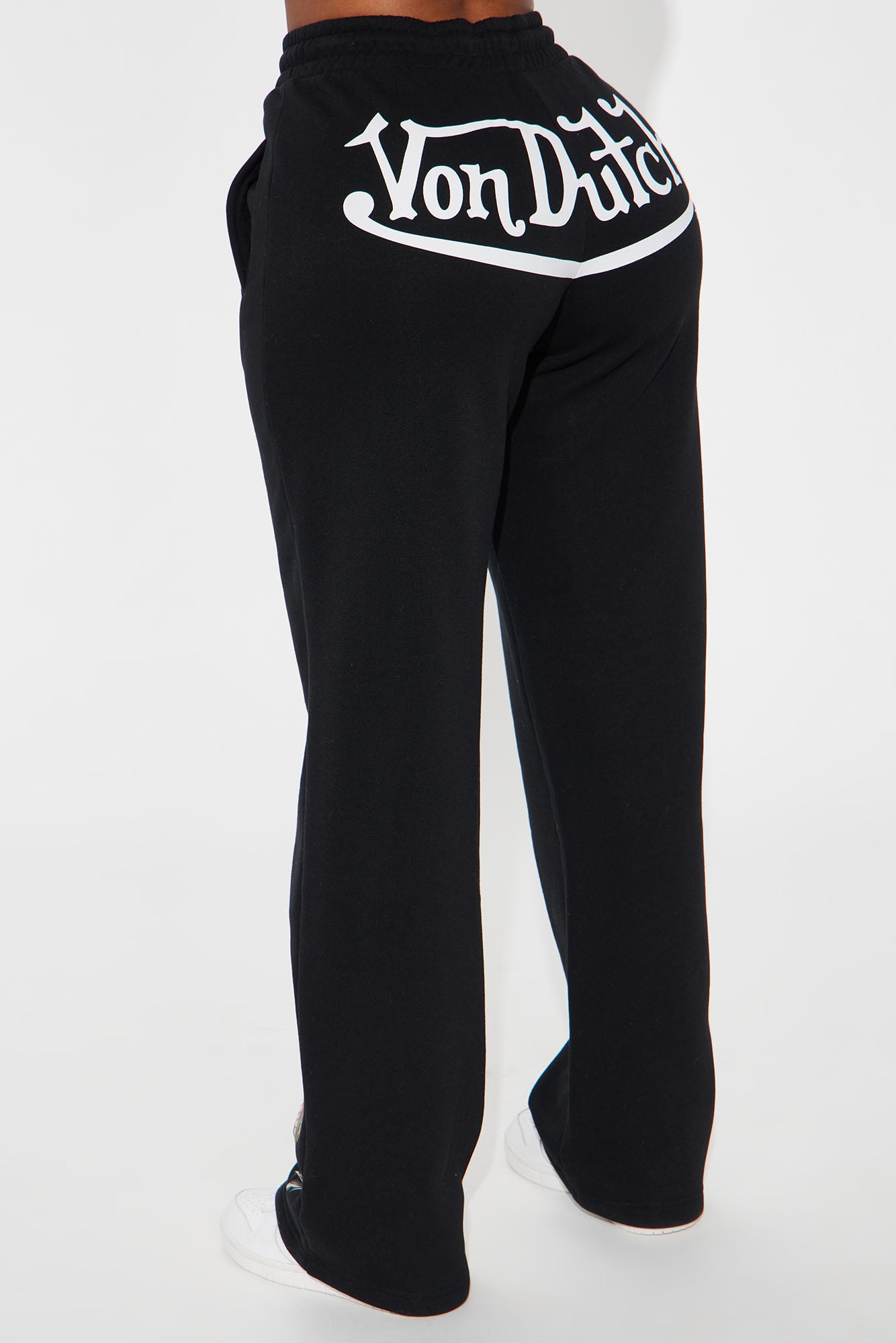 Von Dutch Skull Oasis Wide Leg Pant - Black/combo - Image 3