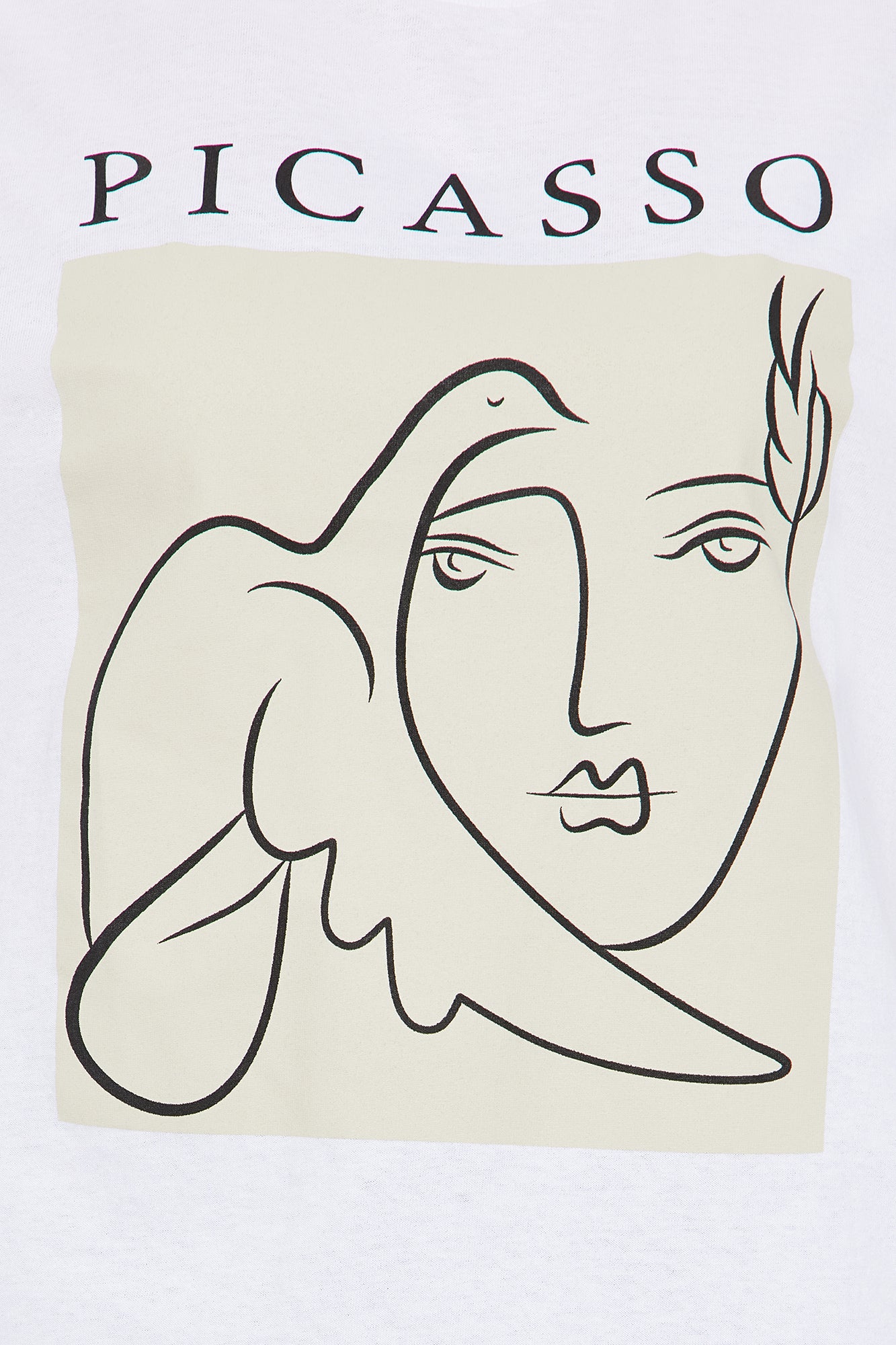 Pablo Picasso Oversized Tee - White - Image 8