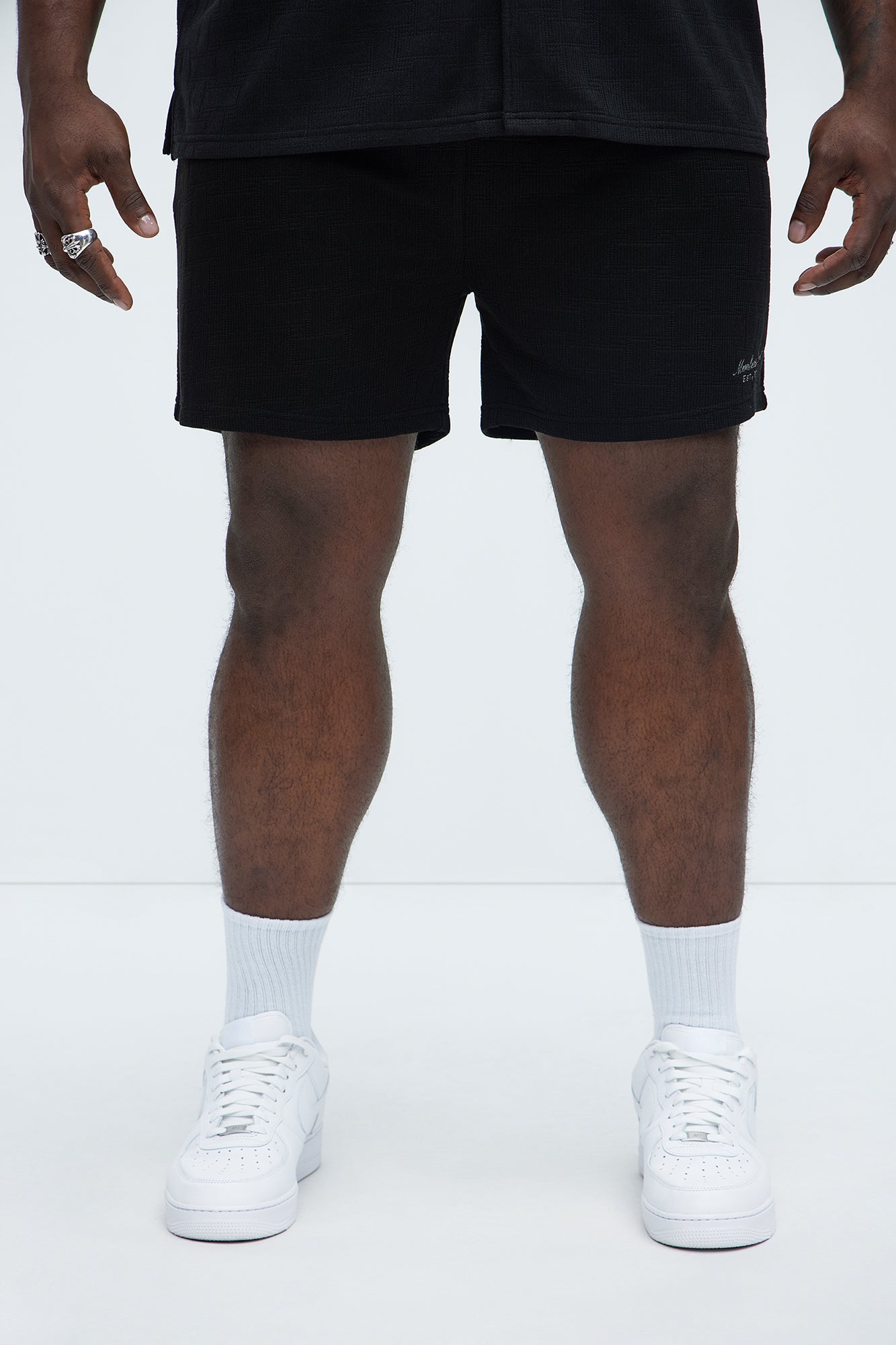 Vintage Relaxed Shorts - Black - Image 6