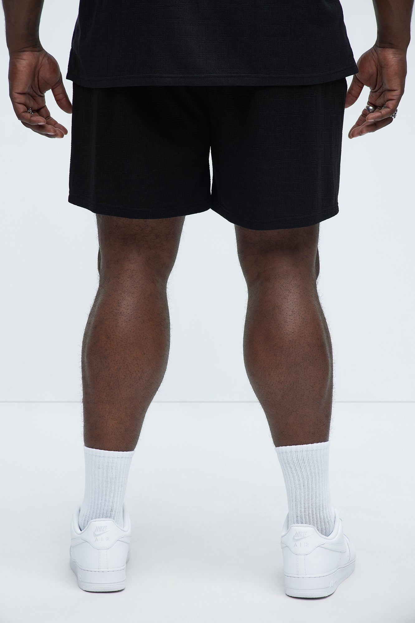 Vintage Relaxed Shorts - Black - Image 9
