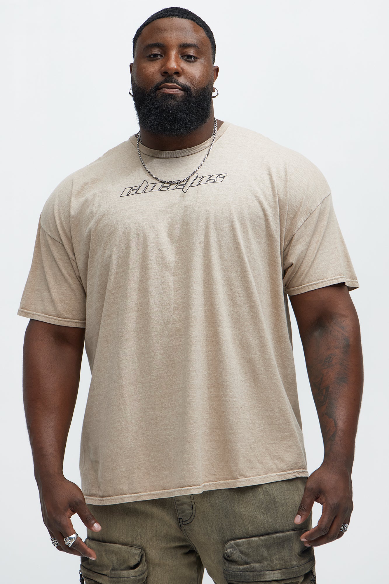 Cheetos Stay Cheesy Short Sleeve Tee - Tan - Image 6