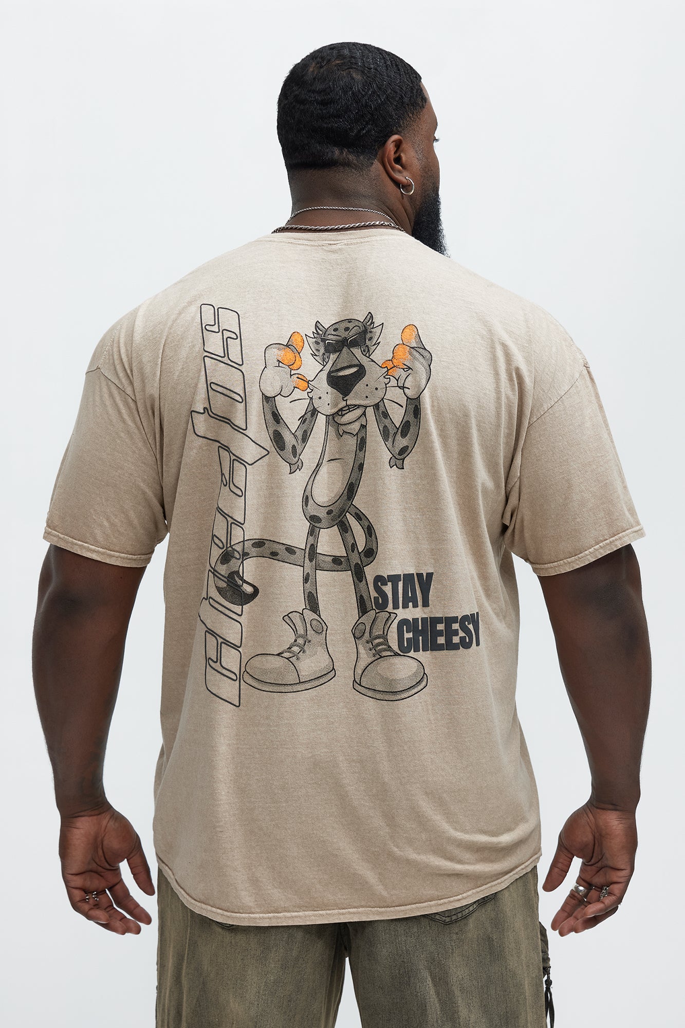 Cheetos Stay Cheesy Short Sleeve Tee - Tan - Image 5