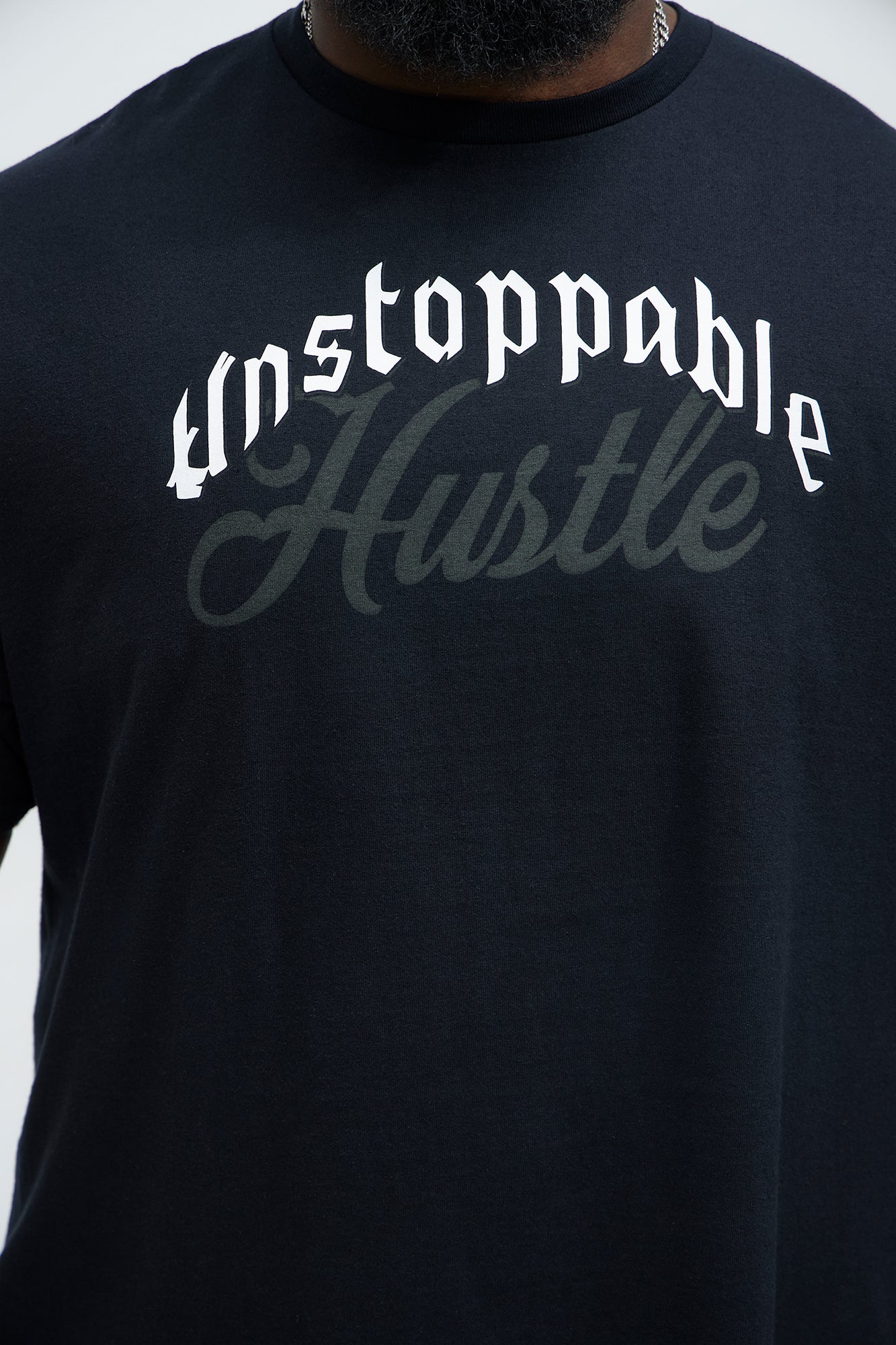 Unstoppable Hustle Short Sleeve Tee - Black - Image 7