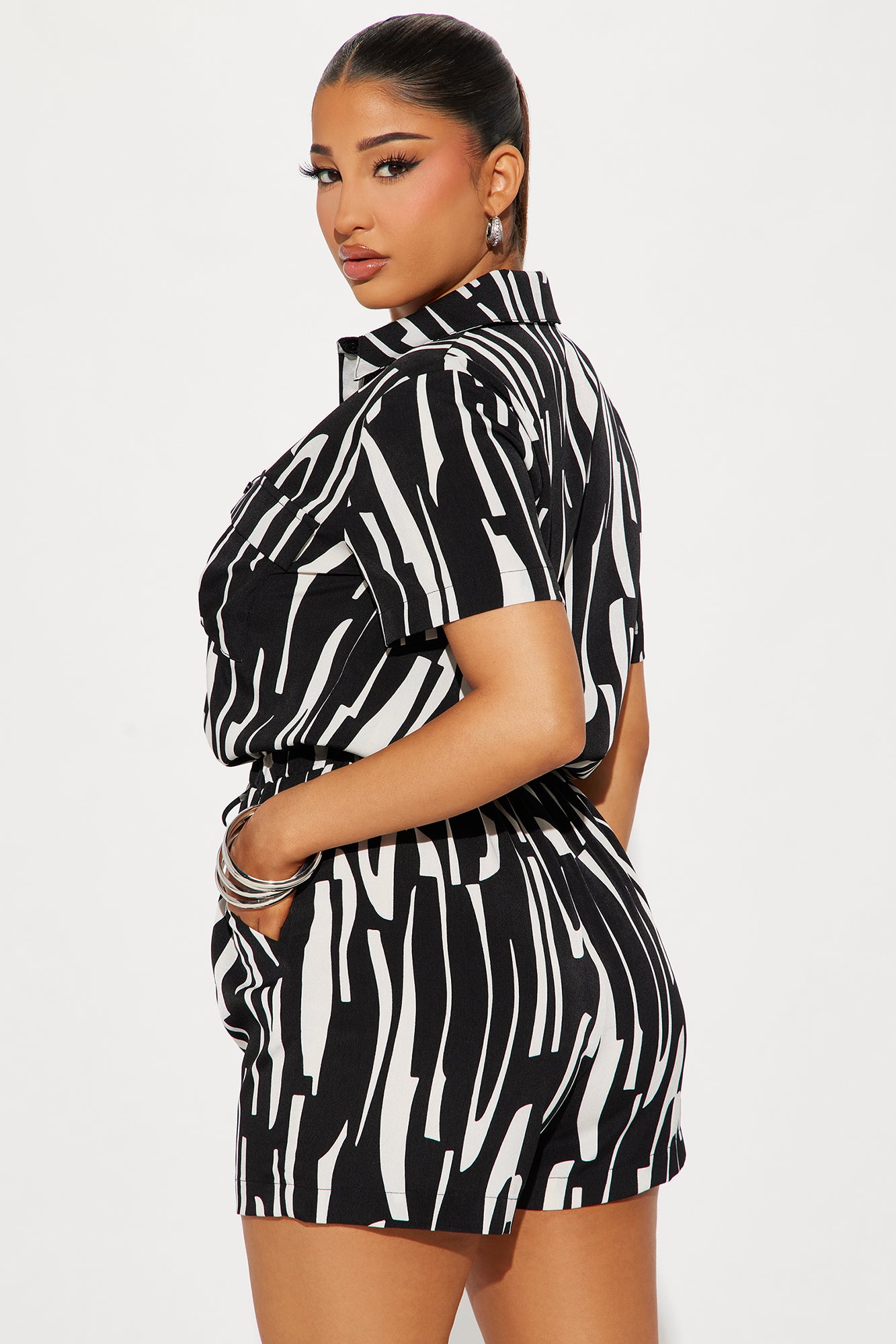 Jaala Romper - Black - Image 3