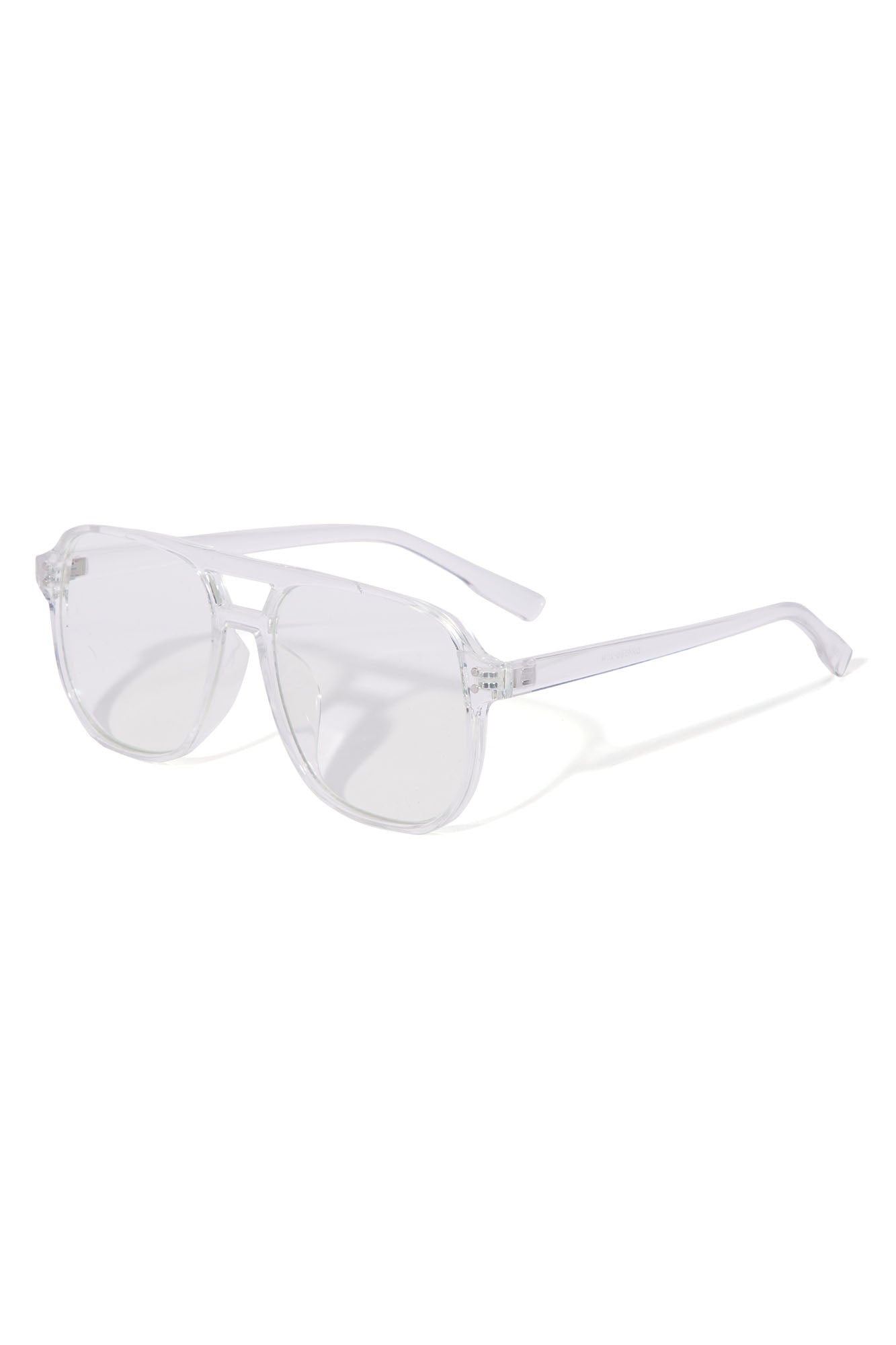 Clear Protector Blue Light Sunglasses - Clear - Image 4