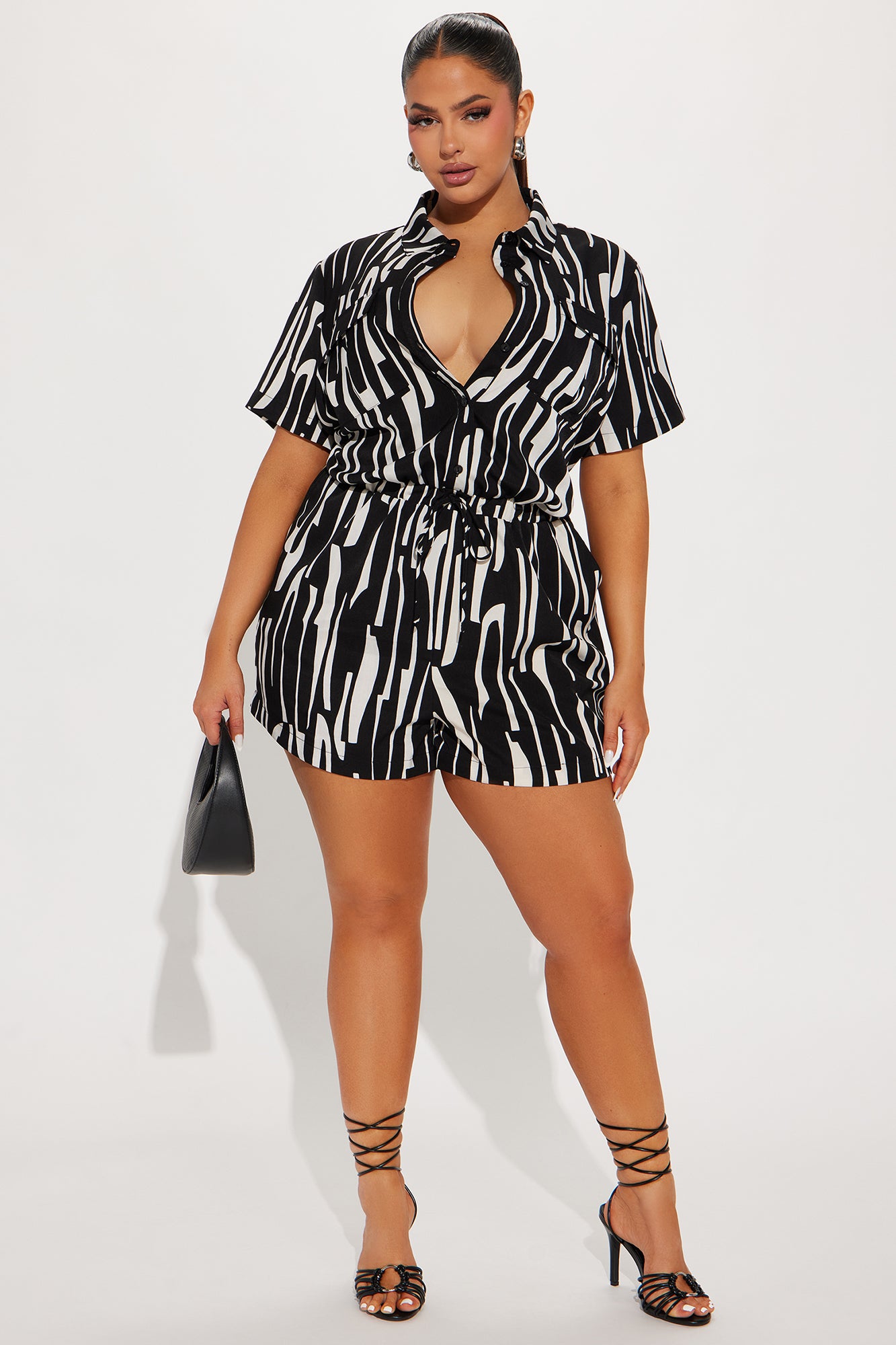 Jaala Romper - Black - Image 5