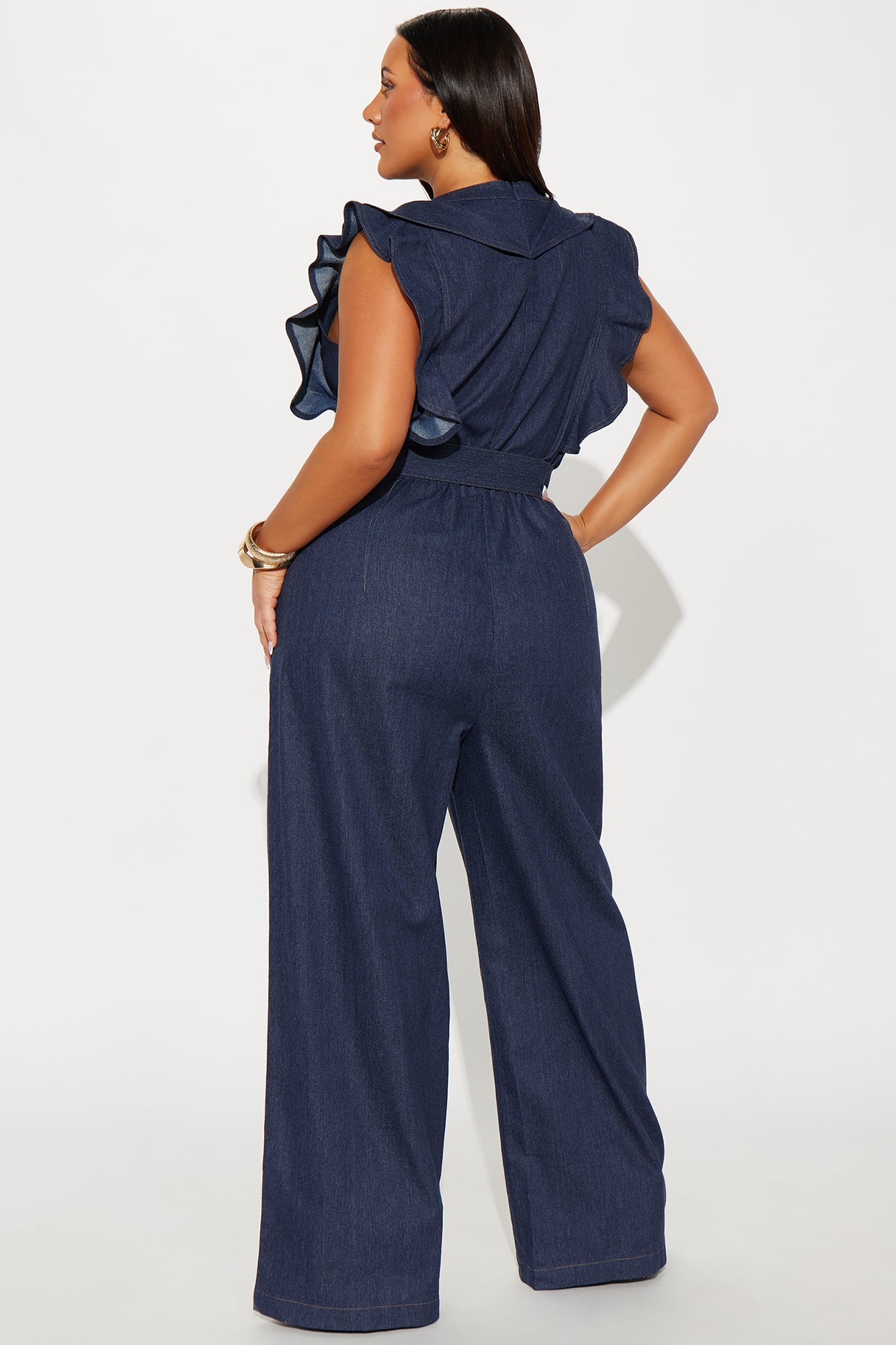 Field Of Dreams Jumpsuit - Denim - Image 7