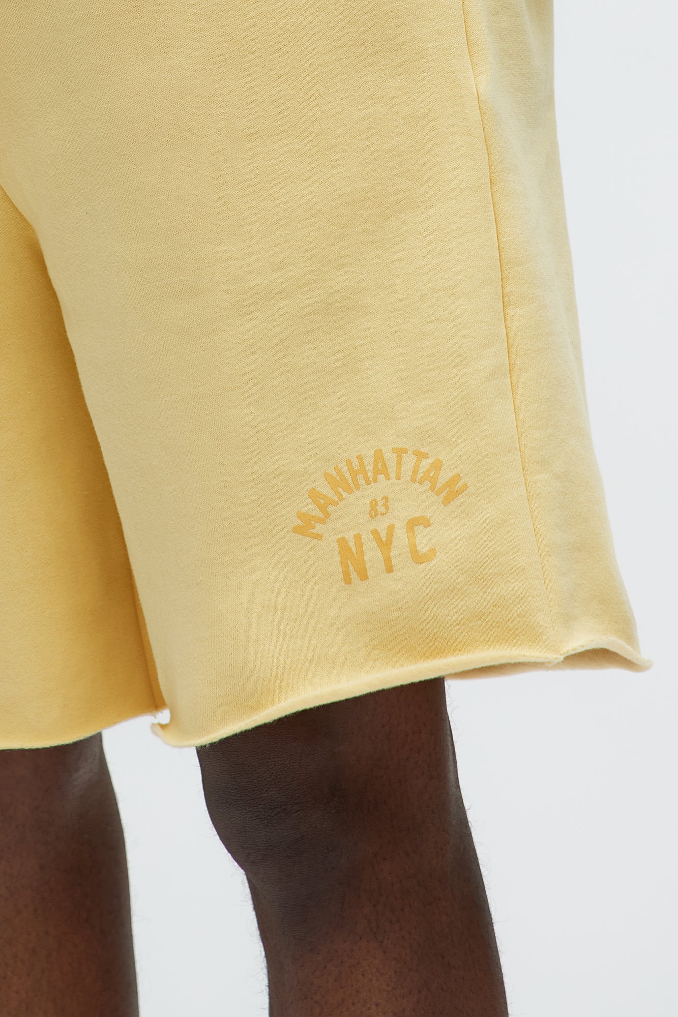 Manhattan Sweatshorts - Yellow - Image 4