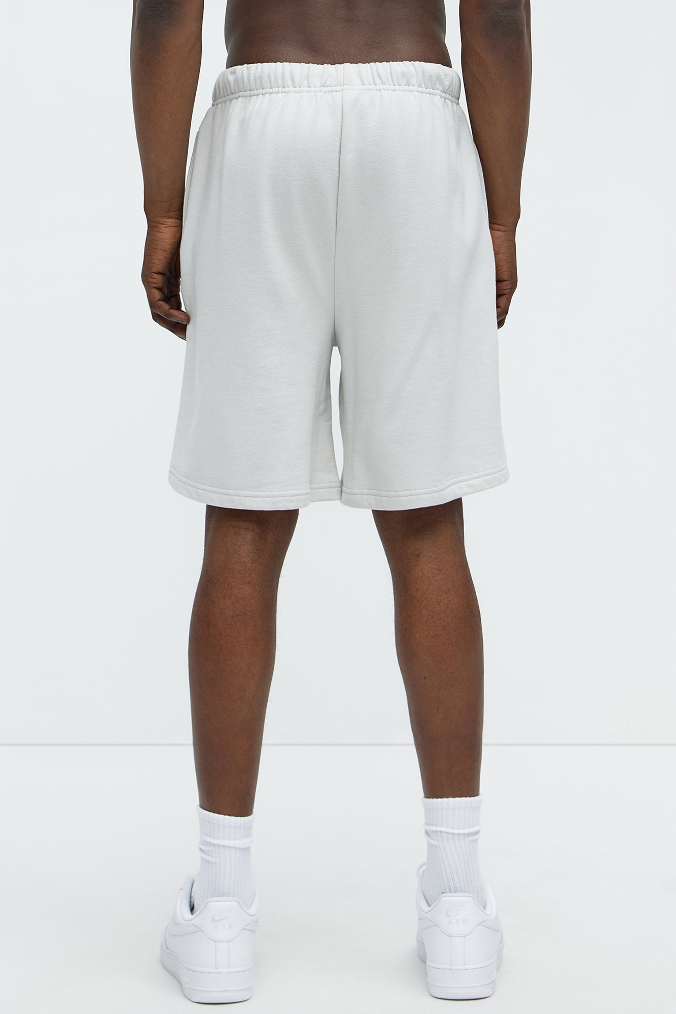 The Future Is In Your Hands Sweatshorts - Grey - Image 5