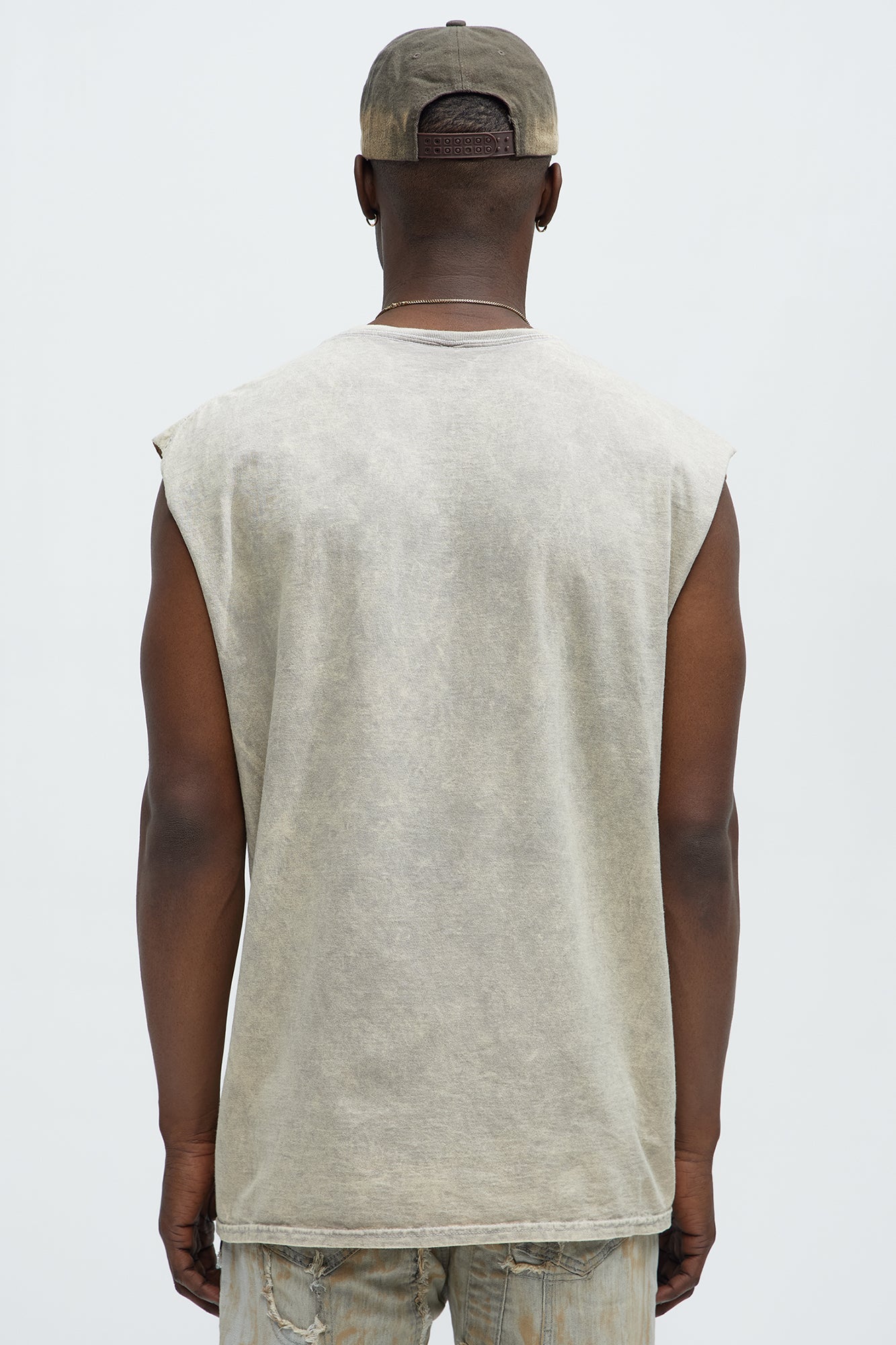 Misfits Muscle Tee - Taupe - Image 4