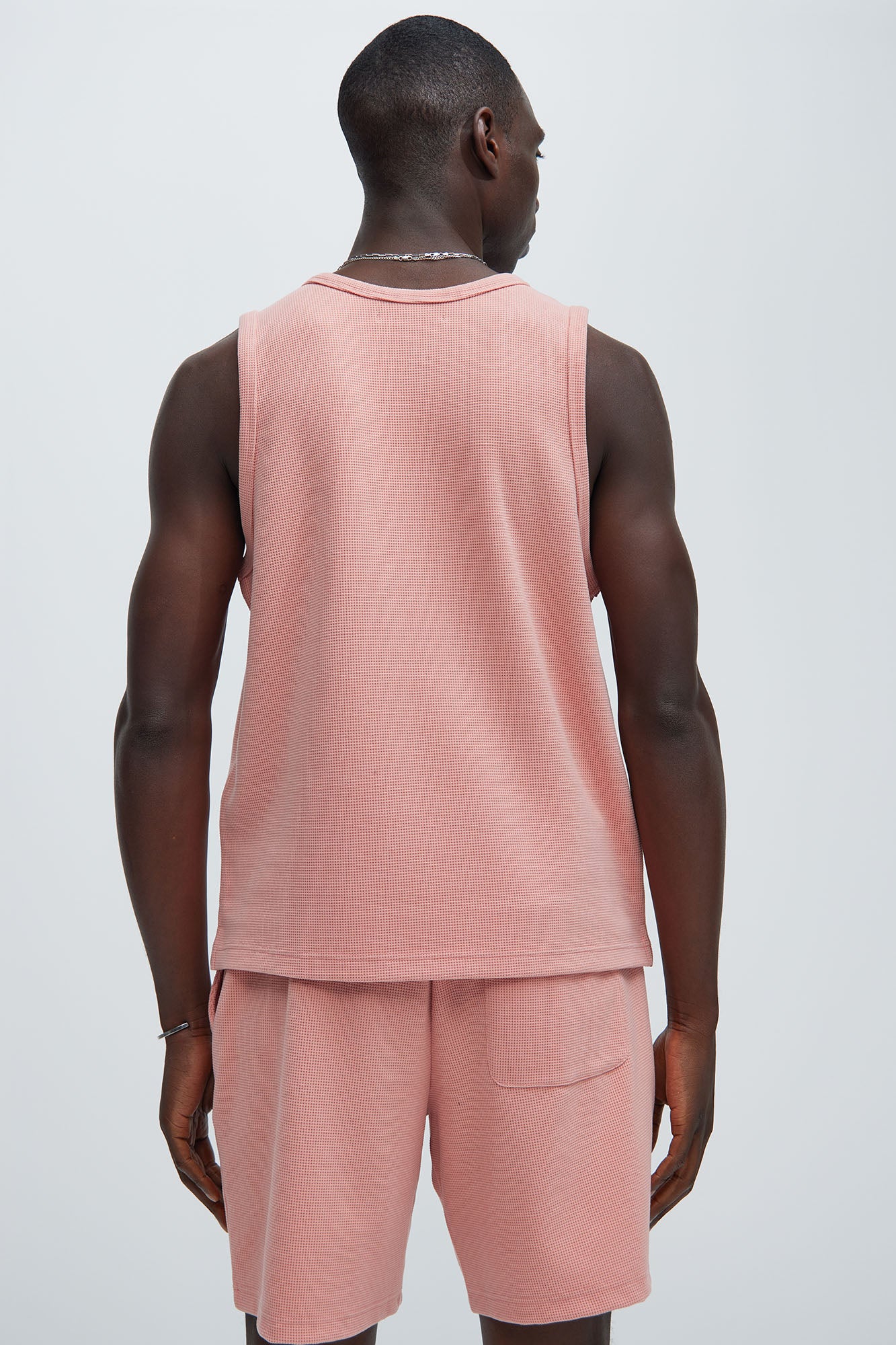 Cairo Textured Tank - Mauve - Image 4