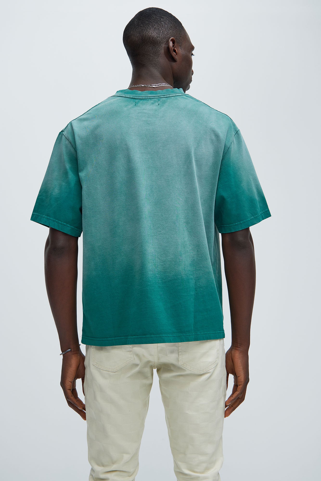 Dion Relaxed Tee - Green - Image 3