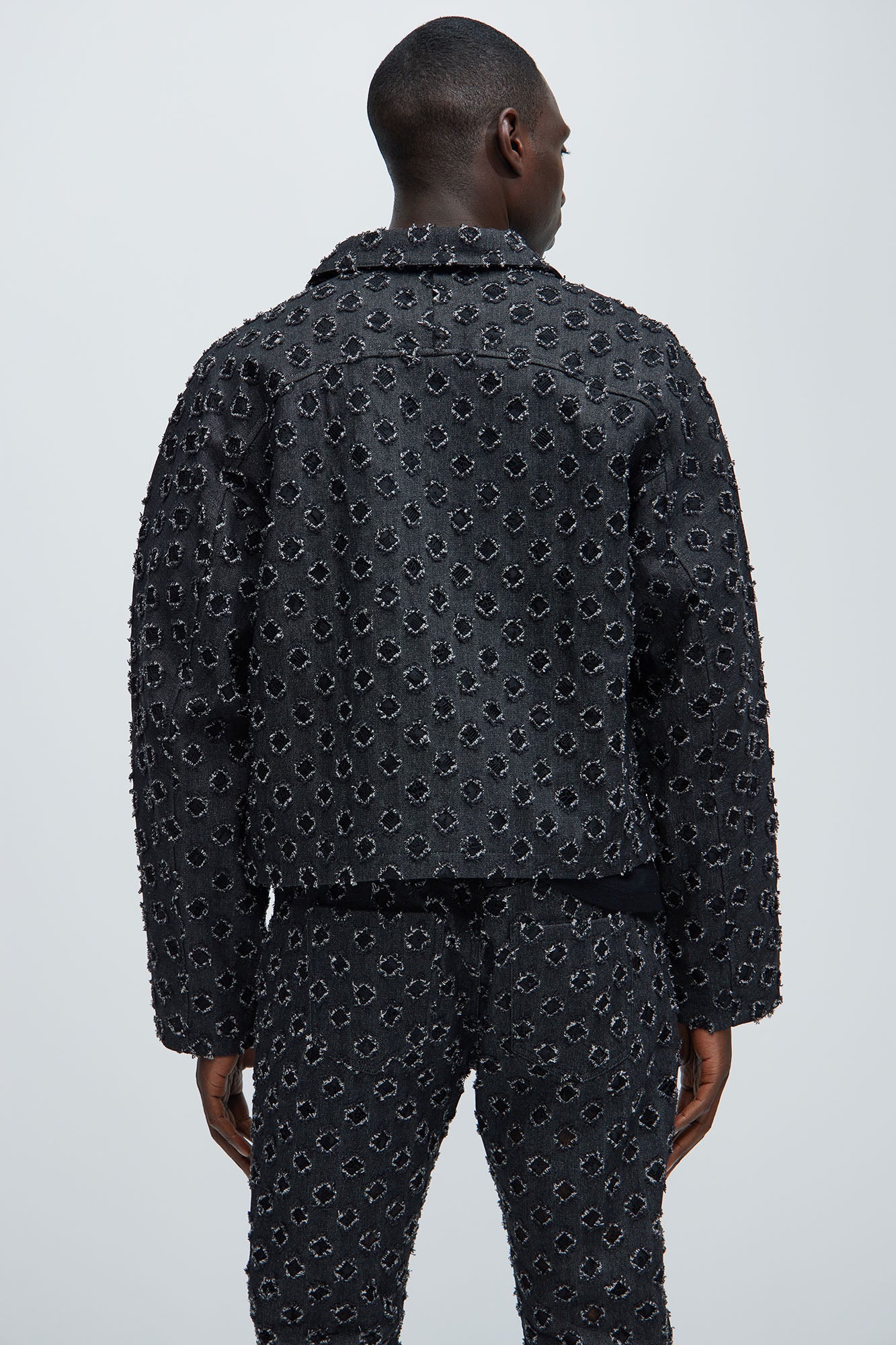 Bravo Cropped Jacket - Black - Image 4