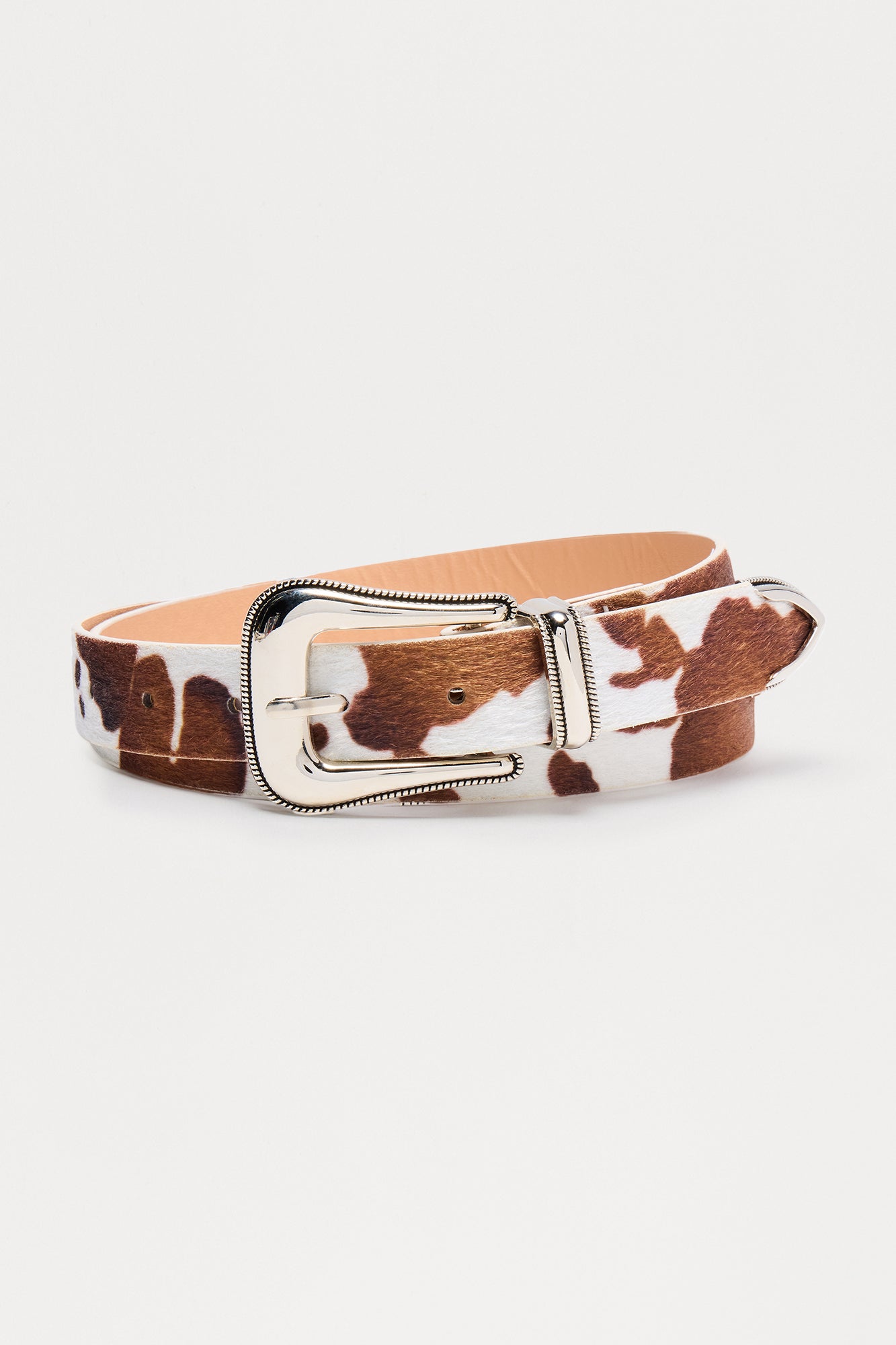 Can't Hide Cow Belt - White/combo - Image 3