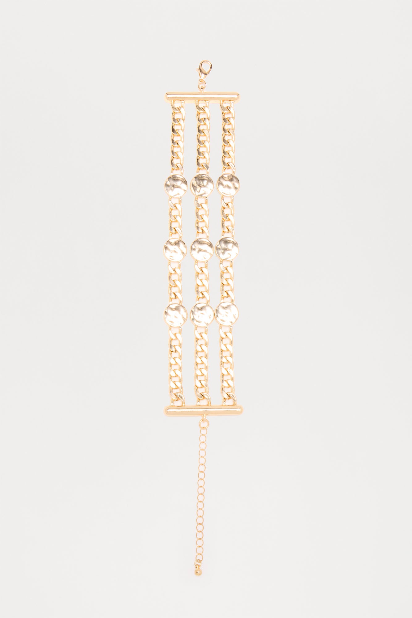 Brushed Metal Bracelet - Gold - Image 3