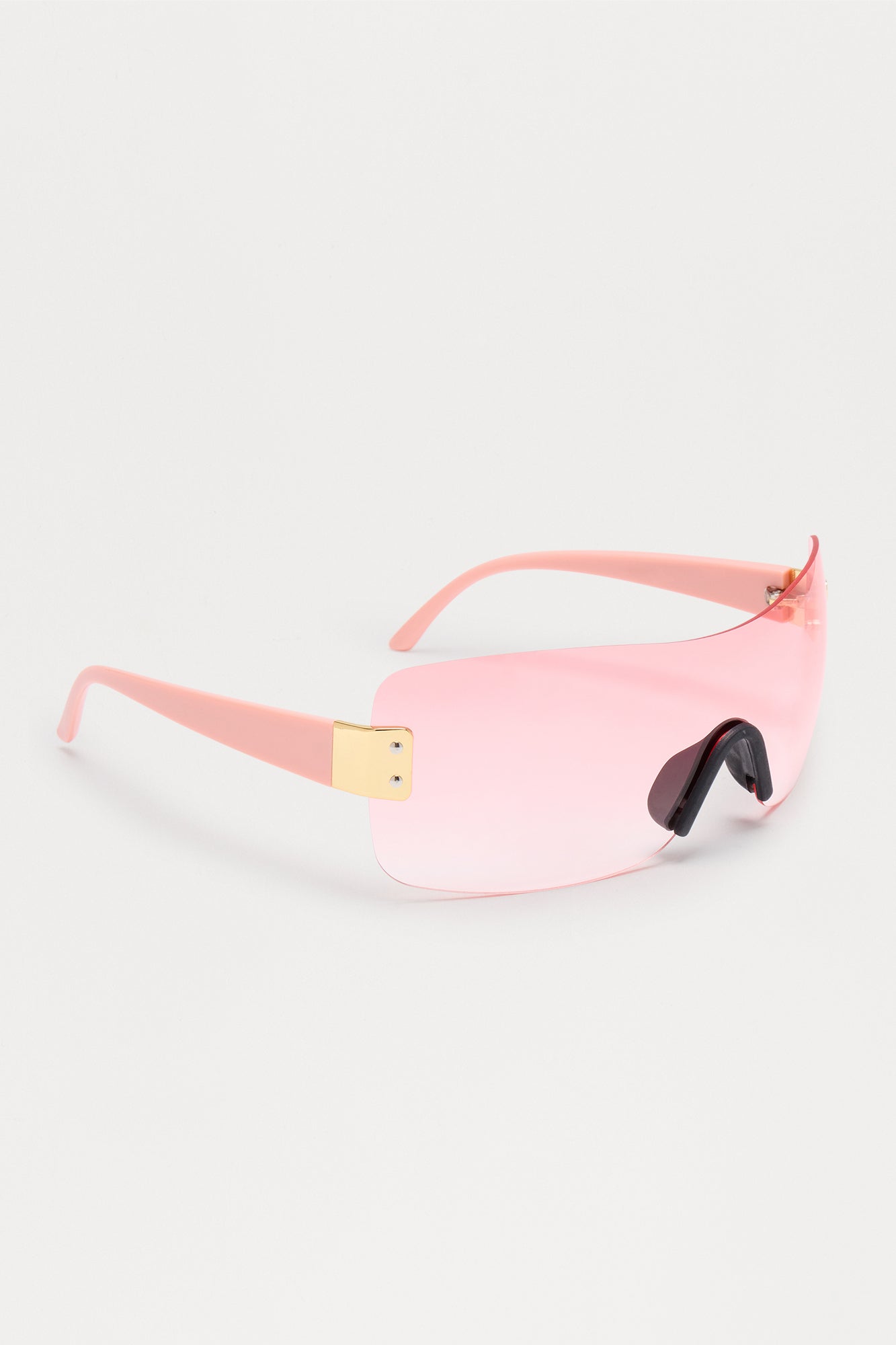 Girl Squad Shield Sunglasses - Pink - Image 4