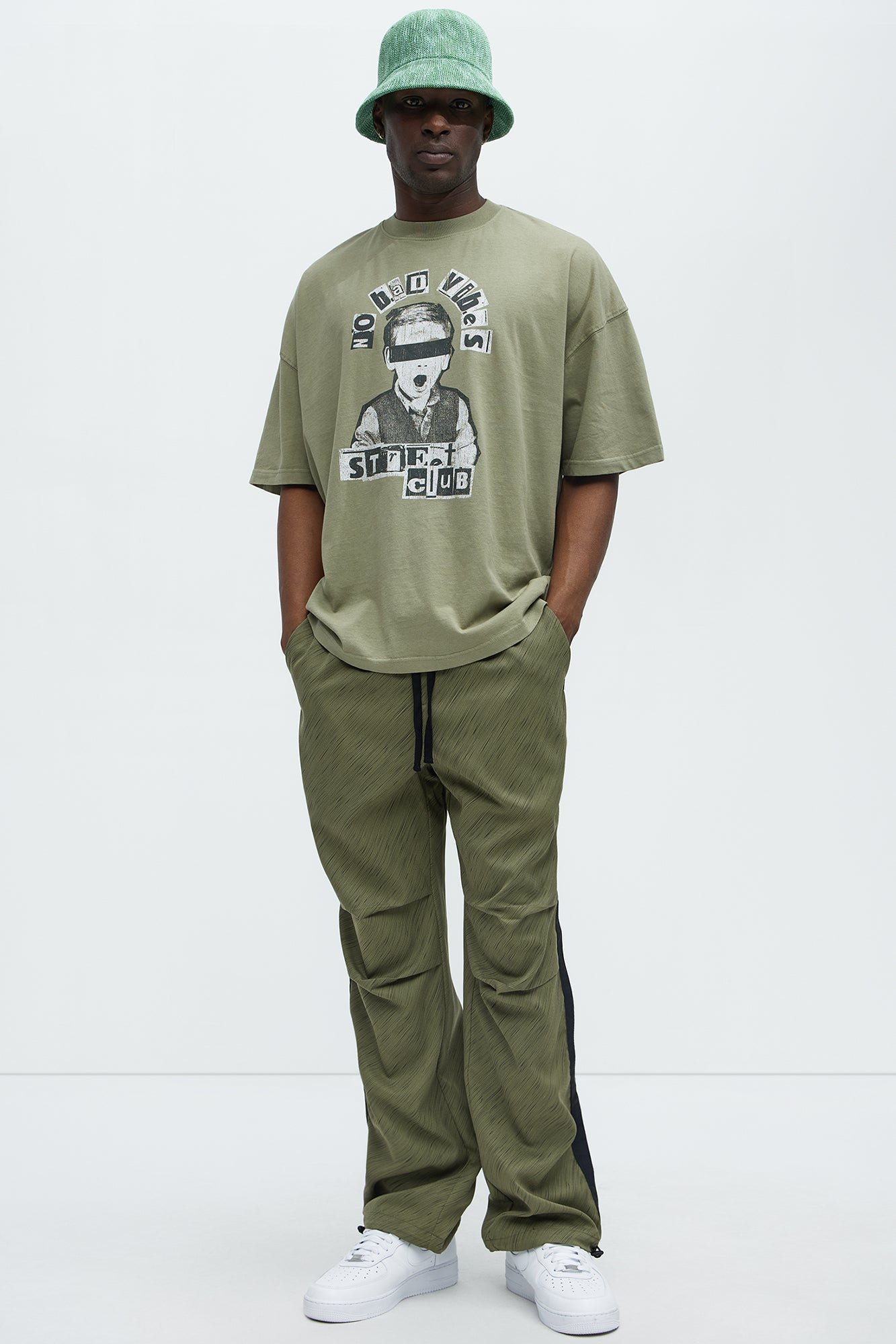 Alleviate Straight Pants - Green - Image 3