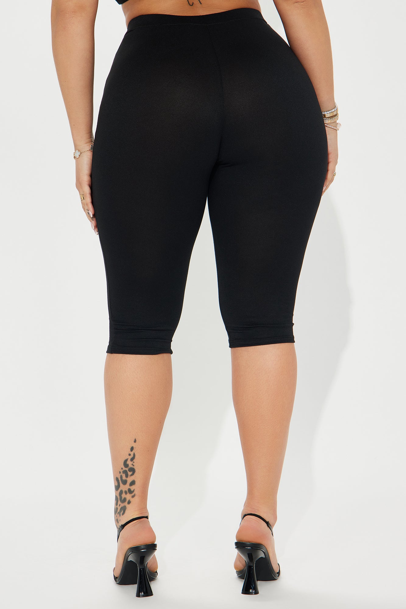Just A Sip Capri Legging - Black - Image 3