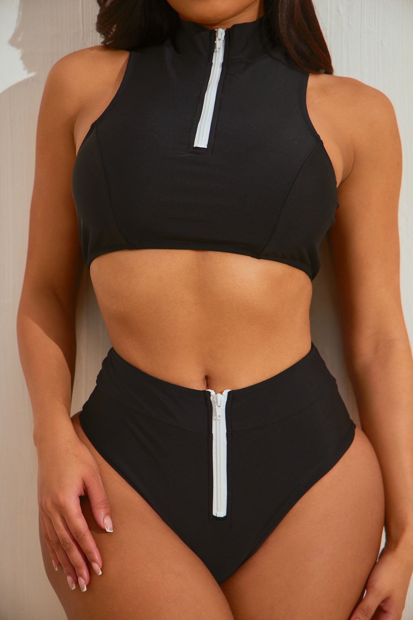 Water Sports II Tank Bikini - Black - Image 3