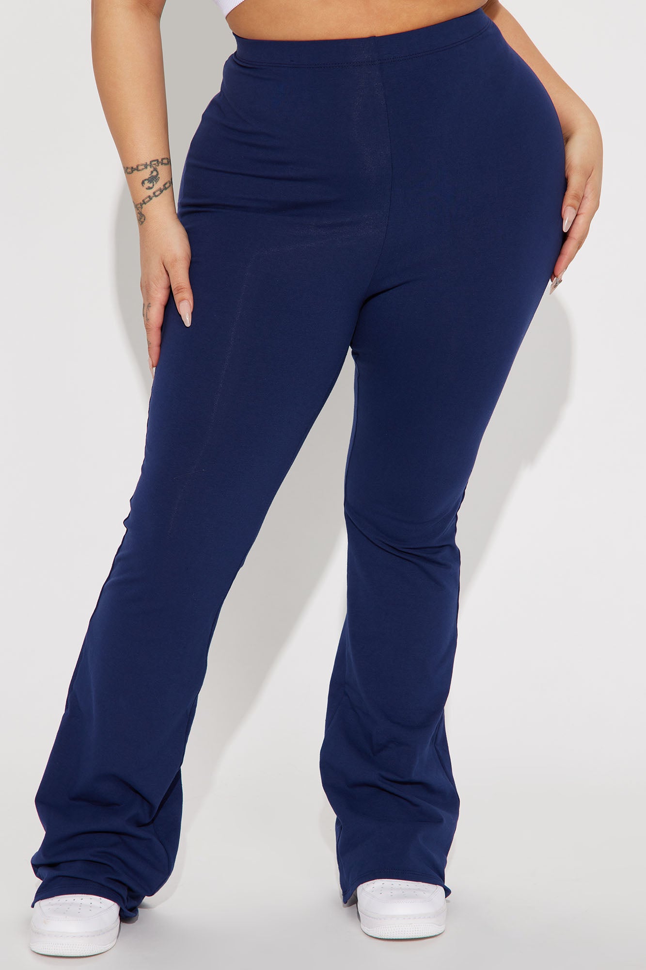 Adriana Flare Pant - Navy - Image 6