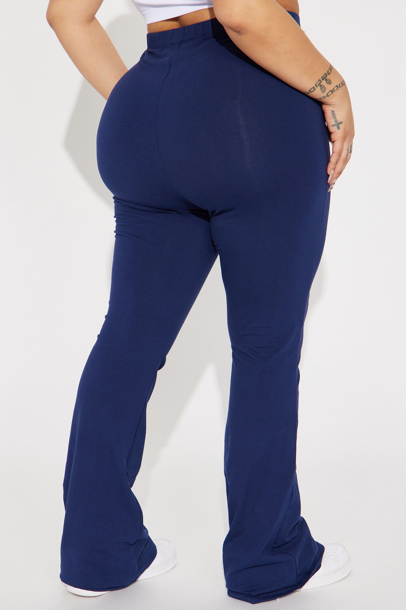 Adriana Flare Pant - Navy - Image 7