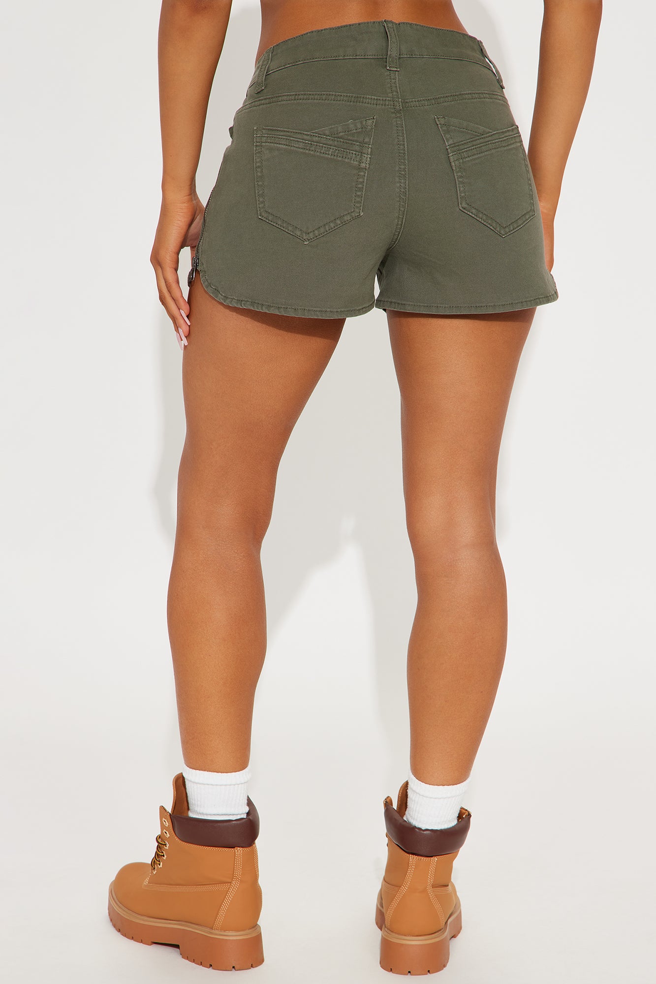 Yours Truly Short - Olive - Image 3