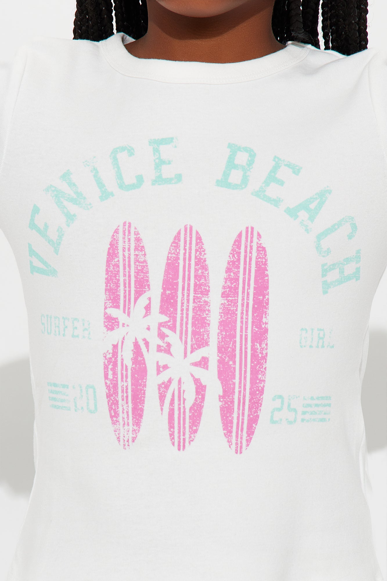Mini Venice Beach Surfing Pant Set - Mint/combo - Image 3