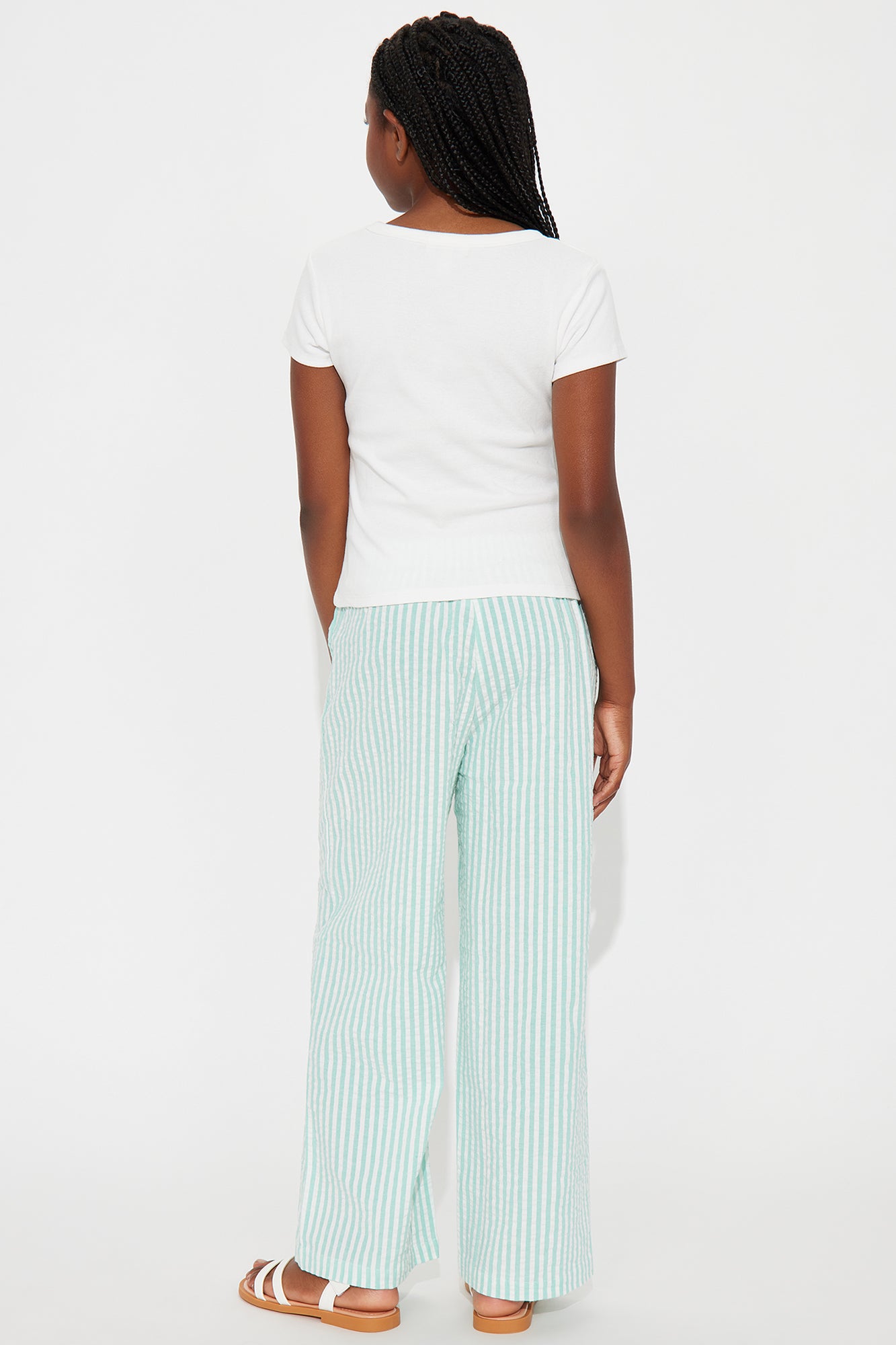 Mini Venice Beach Surfing Pant Set - Mint/combo - Image 4