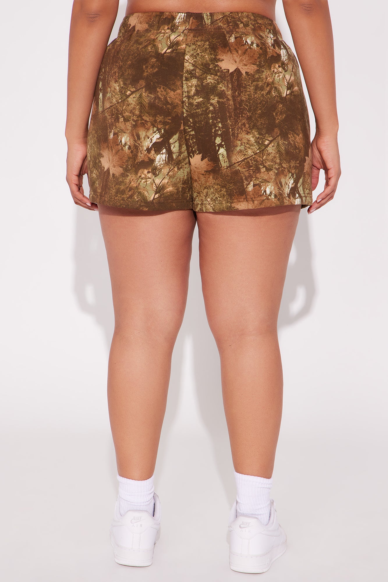Too Busy For You Camo Mini Shorts - Camouflage - Image 8
