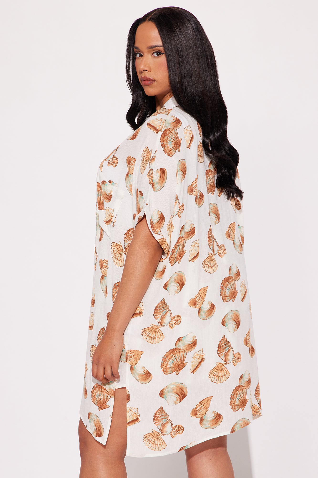 Caribbean Seashells Short Set - Cream/combo - Image 6