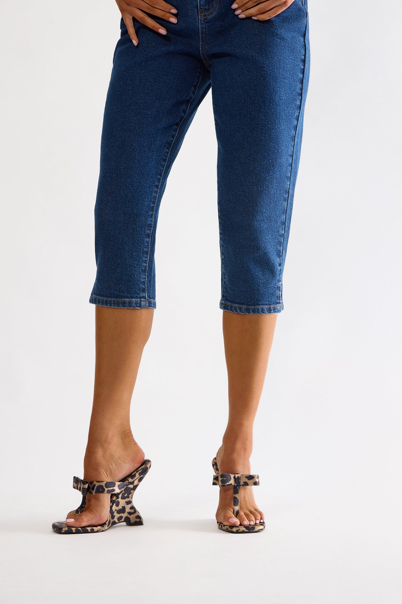 Shawna 4.75″ Wedges - Leopard - Image 4