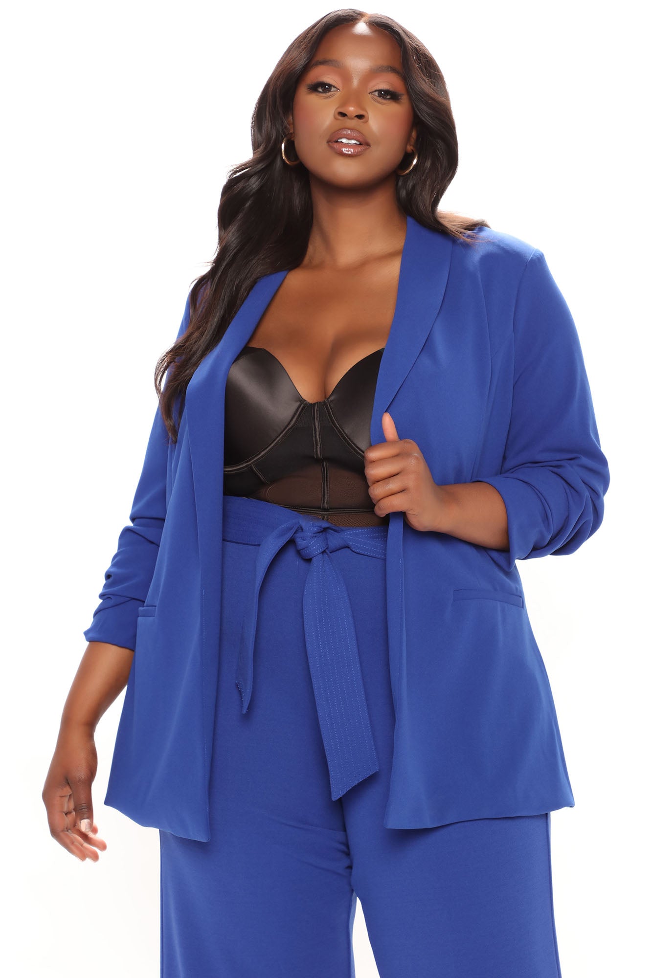 The Celine Blazer - Royal - Image 4