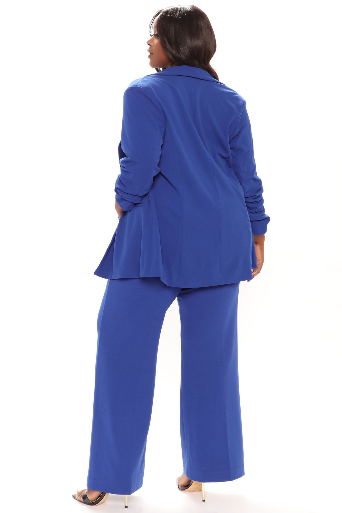 The Celine Blazer - Royal - Image 7