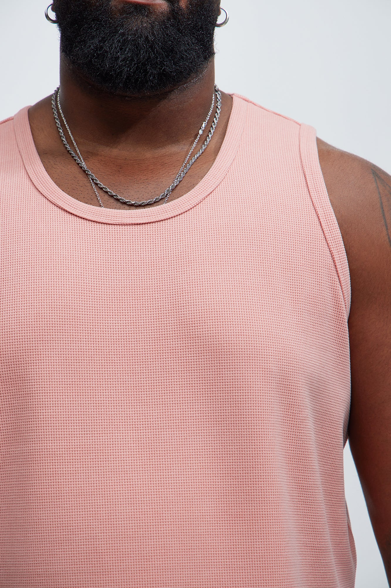 Cairo Textured Tank - Mauve - Image 7