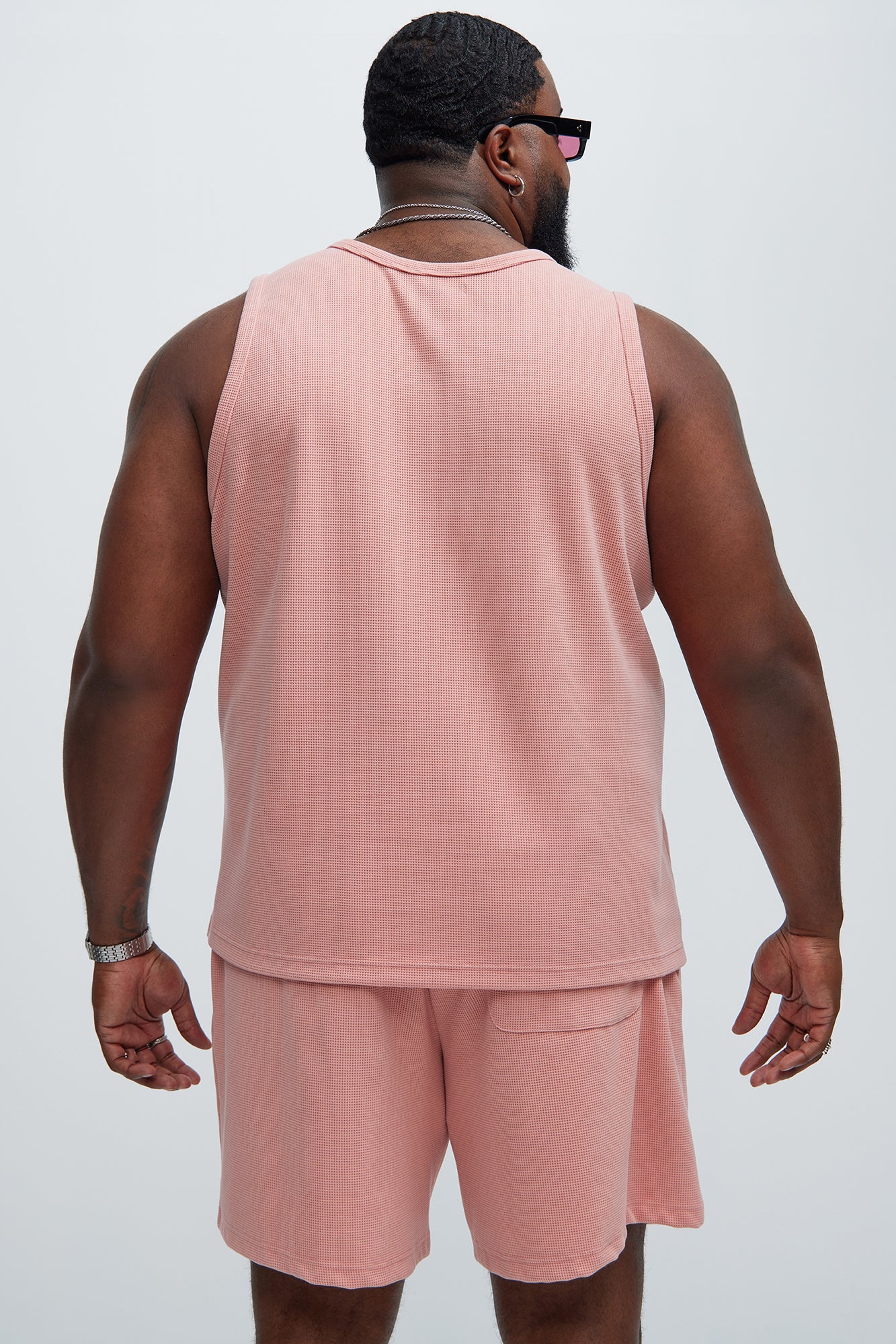 Cairo Textured Tank - Mauve - Image 8