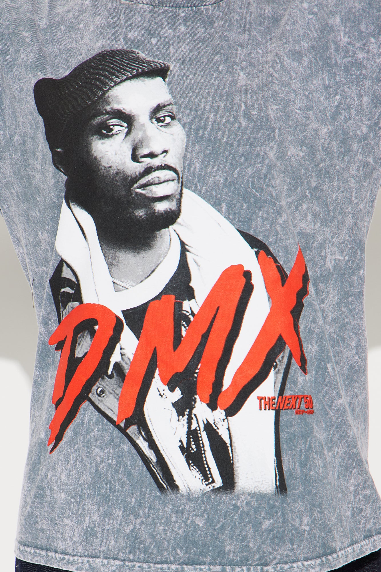 DMX Washed Oversized Tee - Charcoal - Image 3