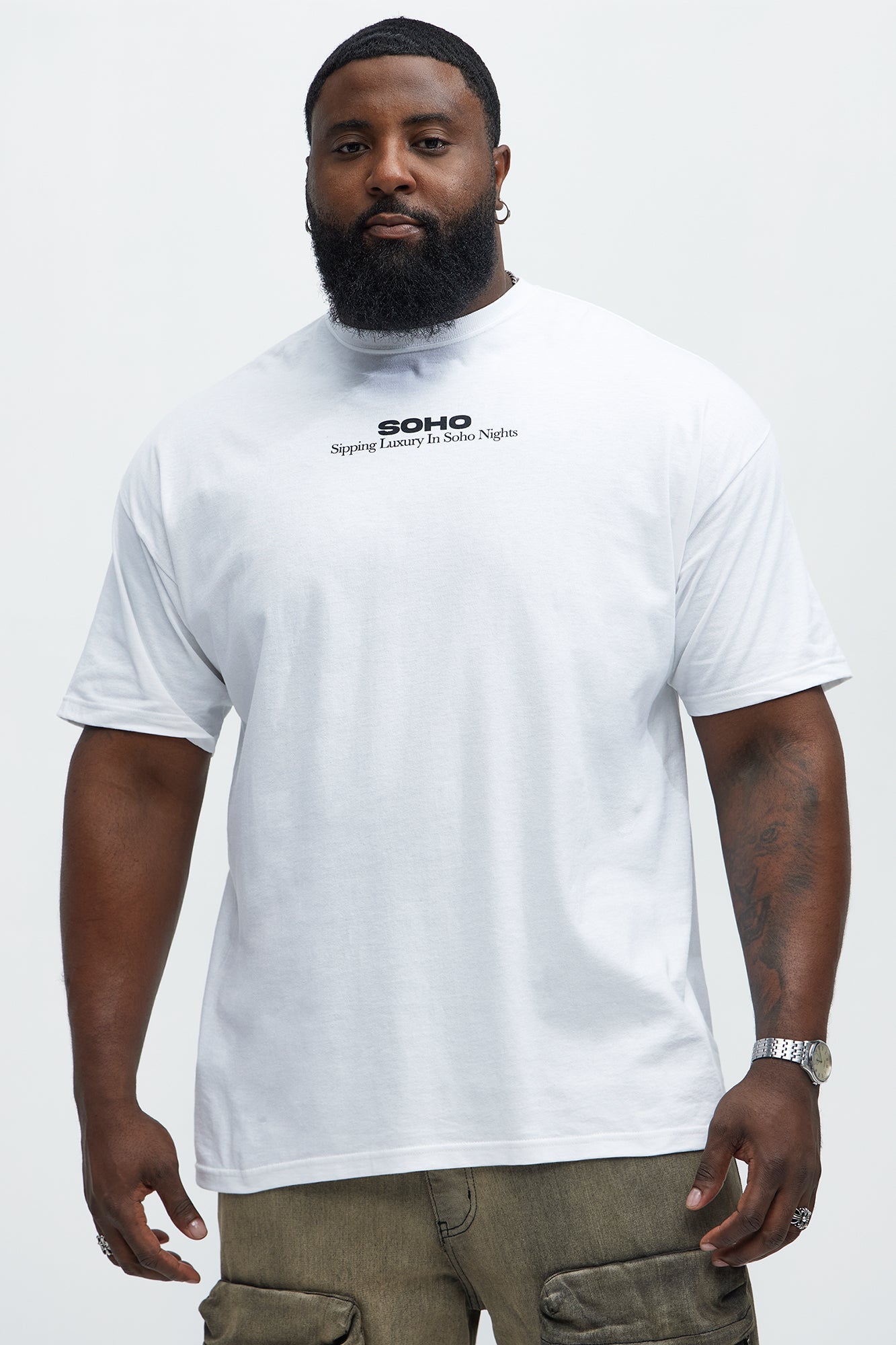 SOHO On The Rocks Short Sleeve Tee - White - Image 6