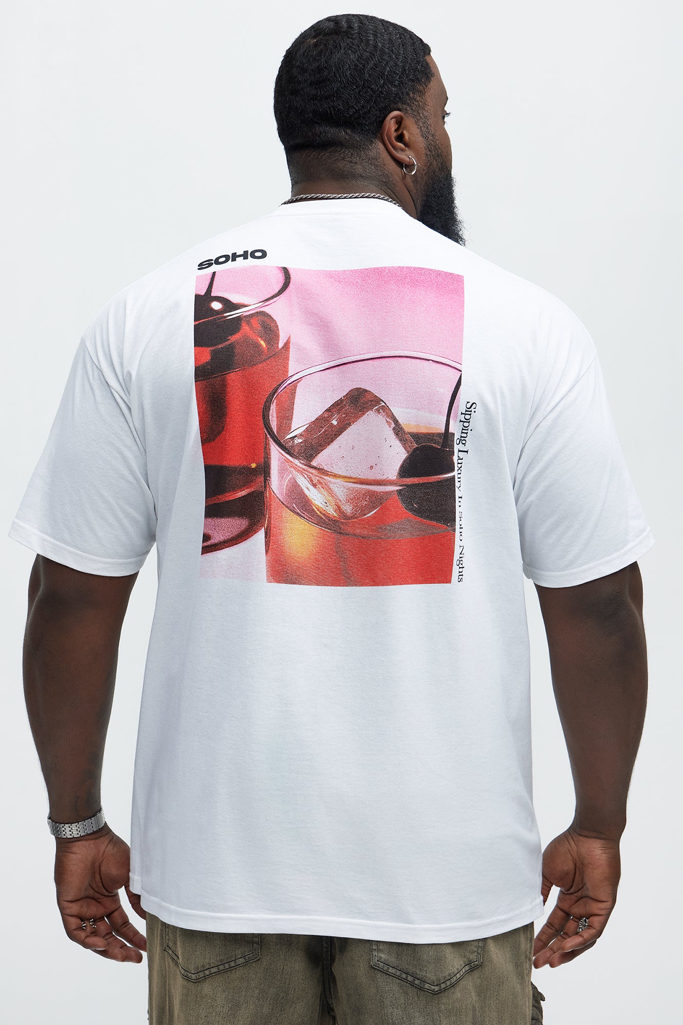 SOHO On The Rocks Short Sleeve Tee - White - Image 5