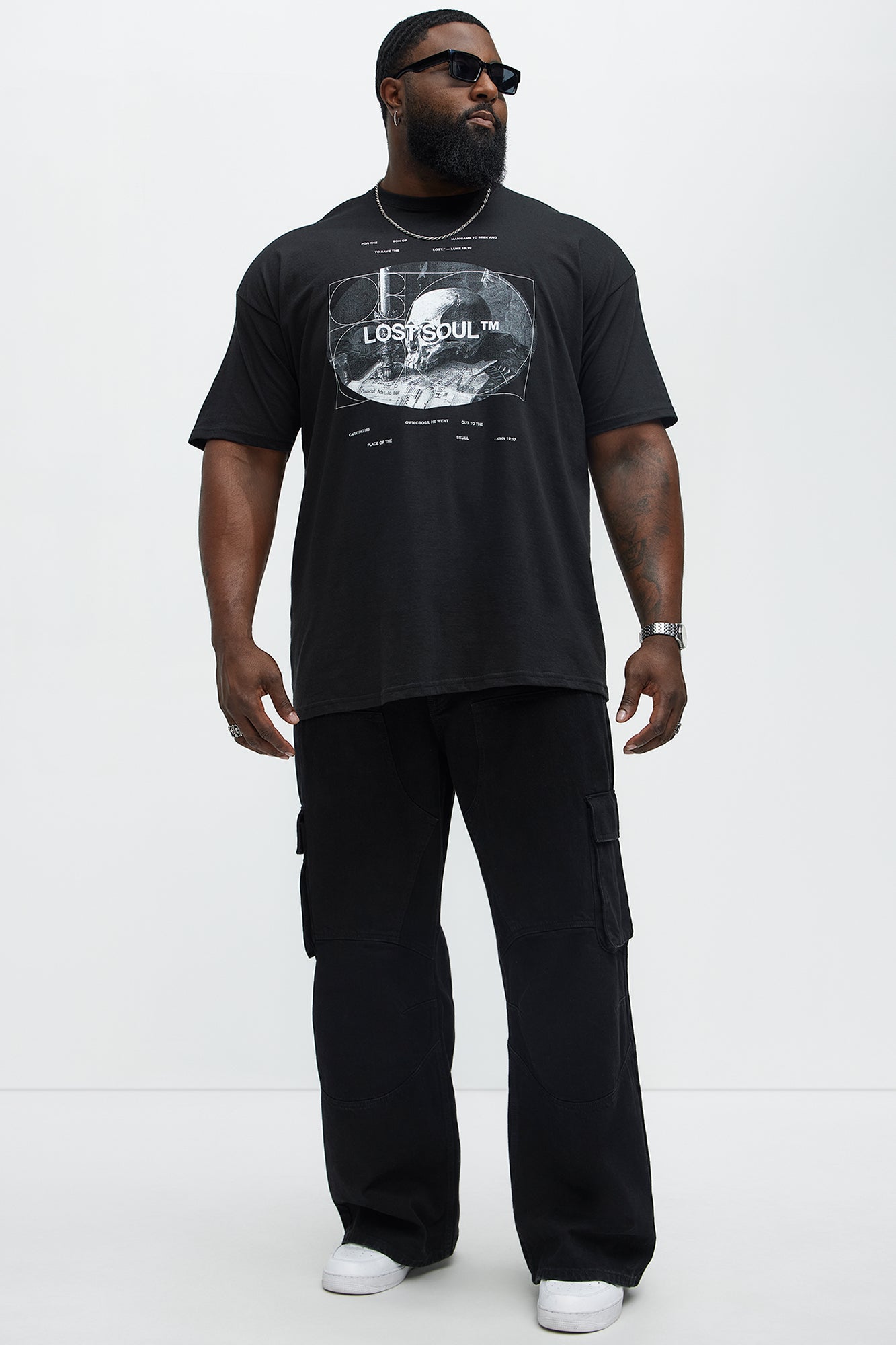 Lost Soul Short Sleeve Tee - Black - Image 5