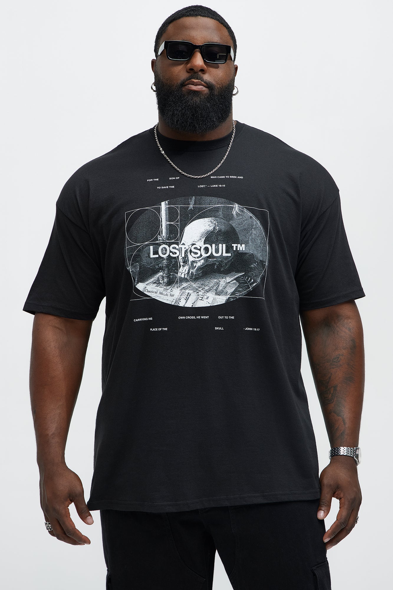 Lost Soul Short Sleeve Tee - Black - Image 4